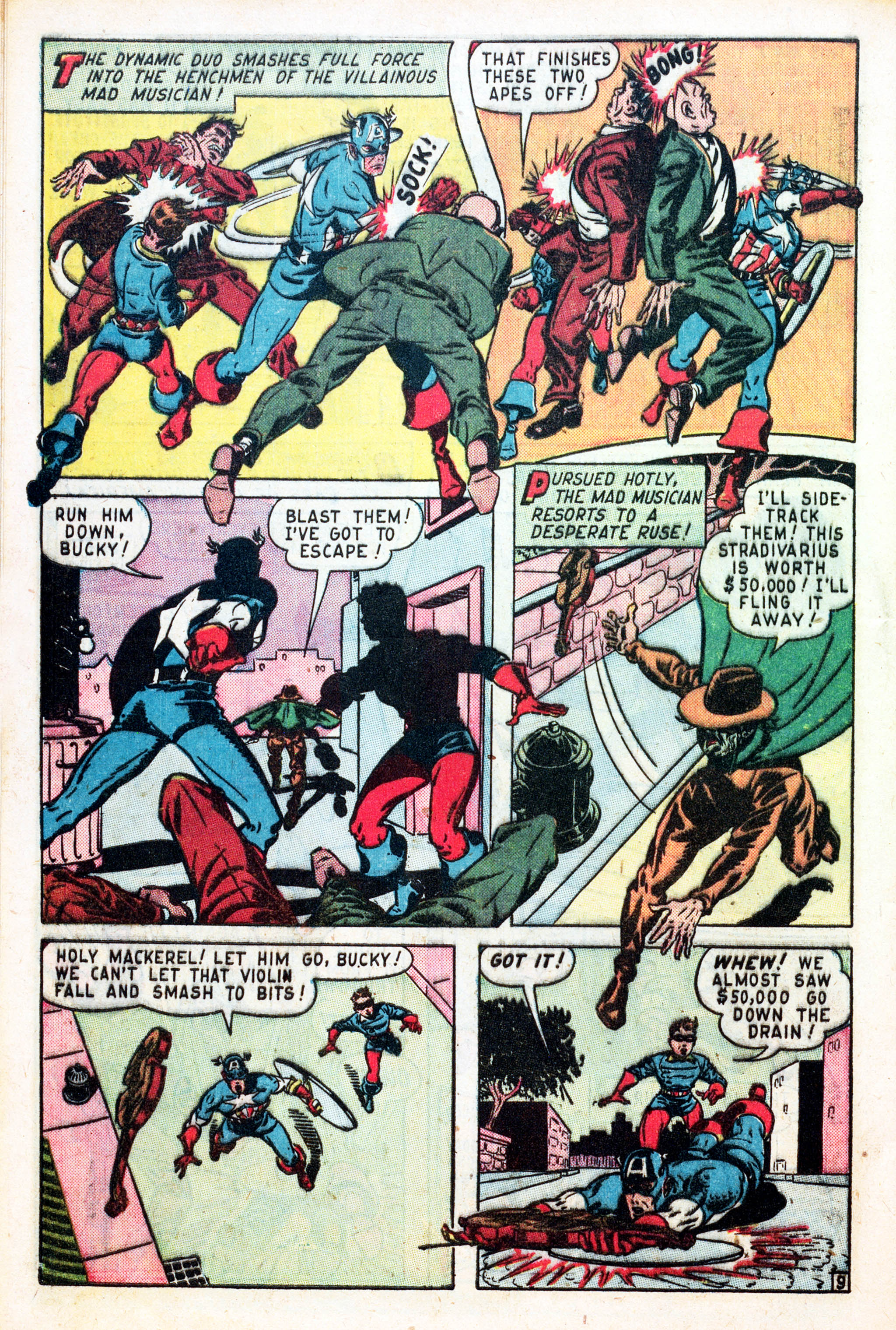 Read online Captain America Comics comic -  Issue #62 - 44
