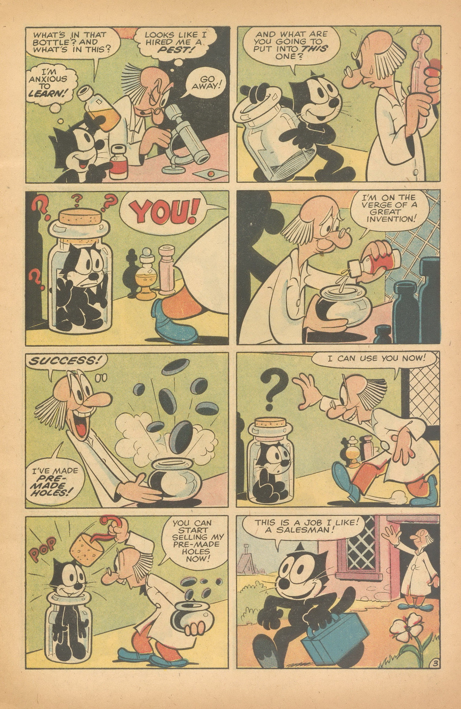 Read online Felix the Cat (1955) comic -  Issue #99 - 7