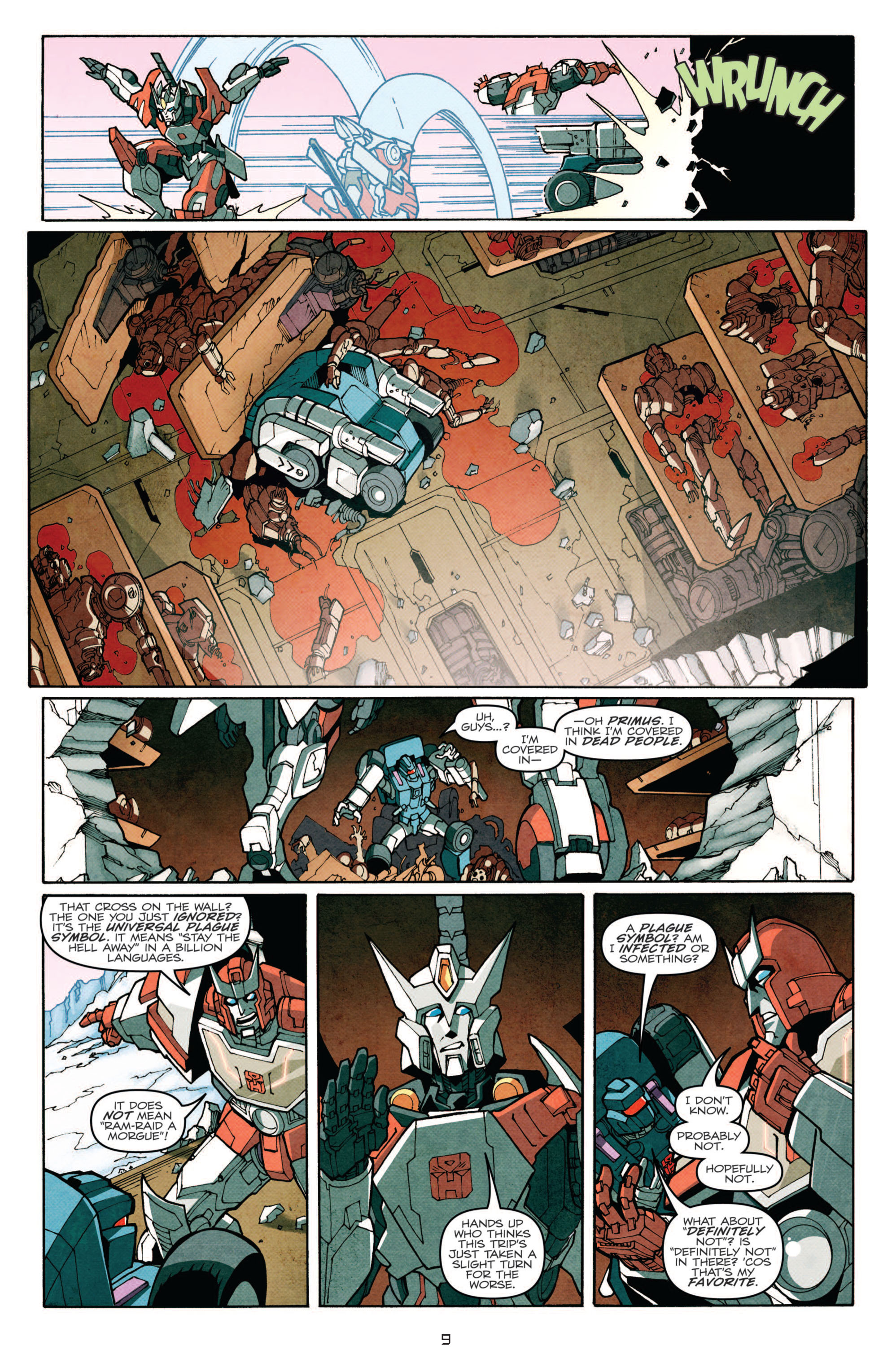 Read online The Transformers: More Than Meets The Eye comic -  Issue #4 - 11