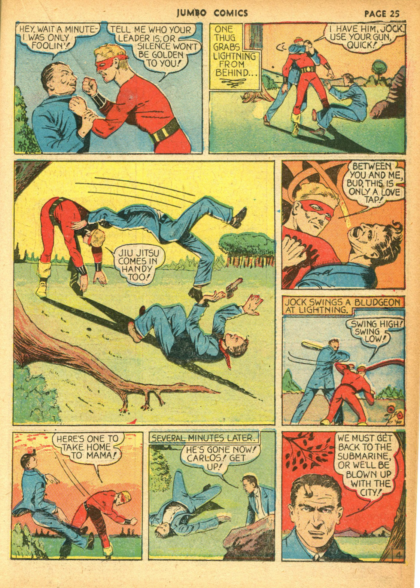 Read online Jumbo Comics comic -  Issue #15y - 27