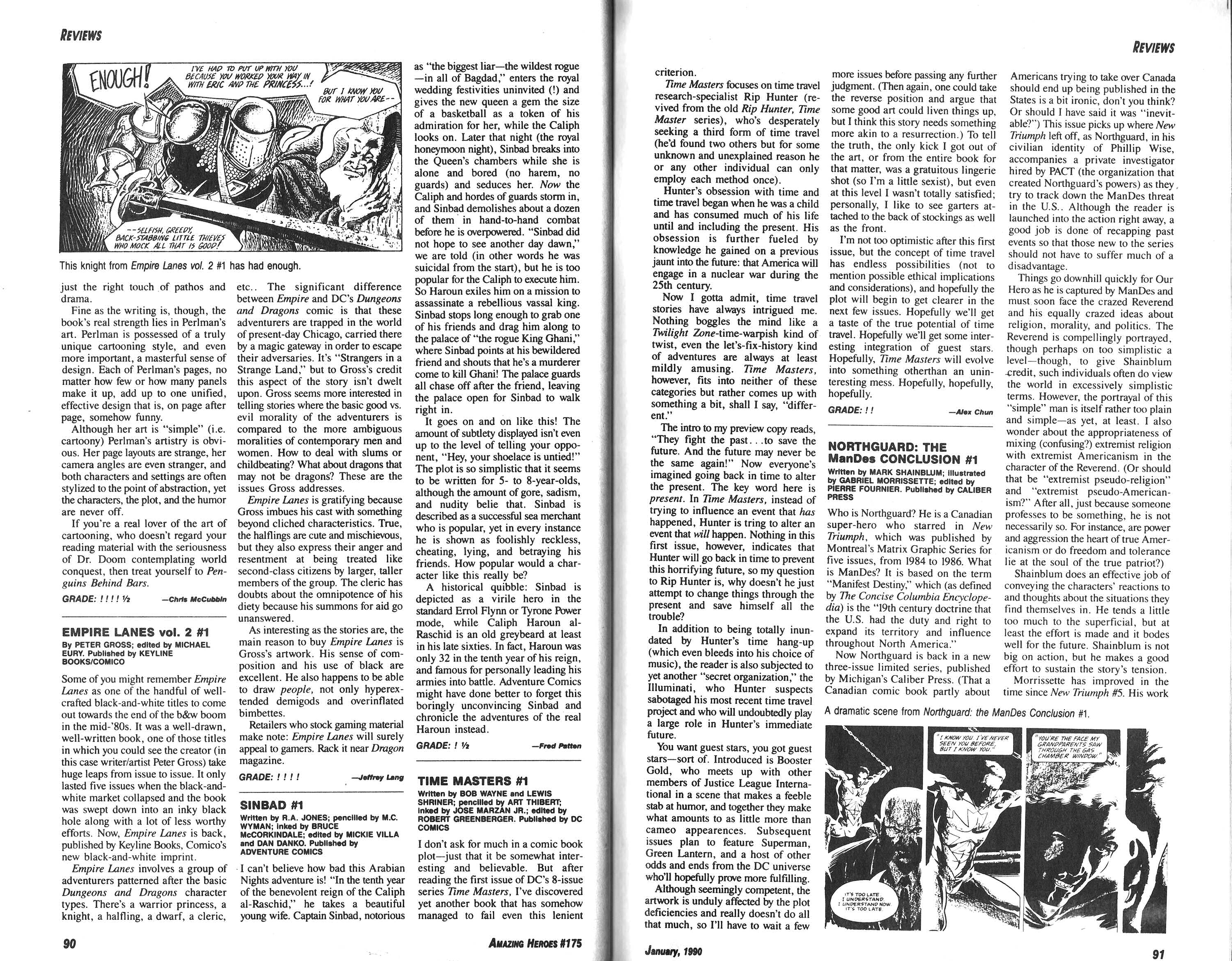 Read online Amazing Heroes comic -  Issue #175 - 46