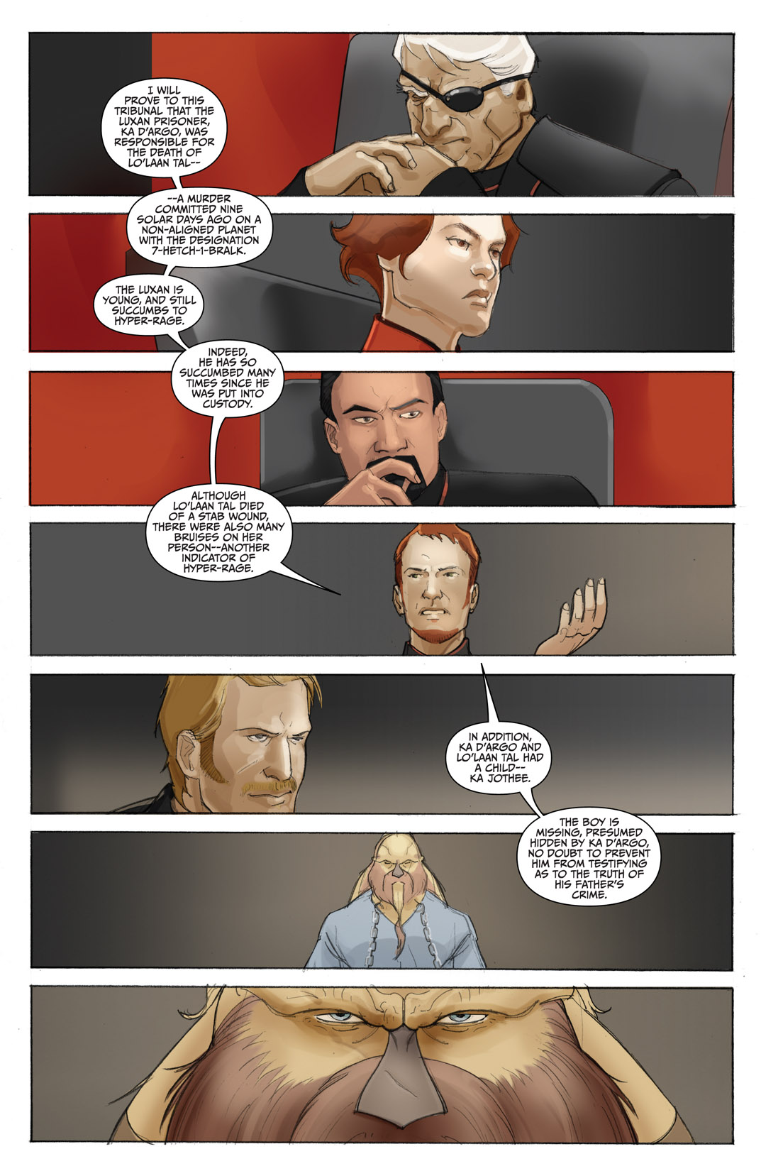 Read online Farscape: D'Argo's Trial comic -  Issue #4 - 13