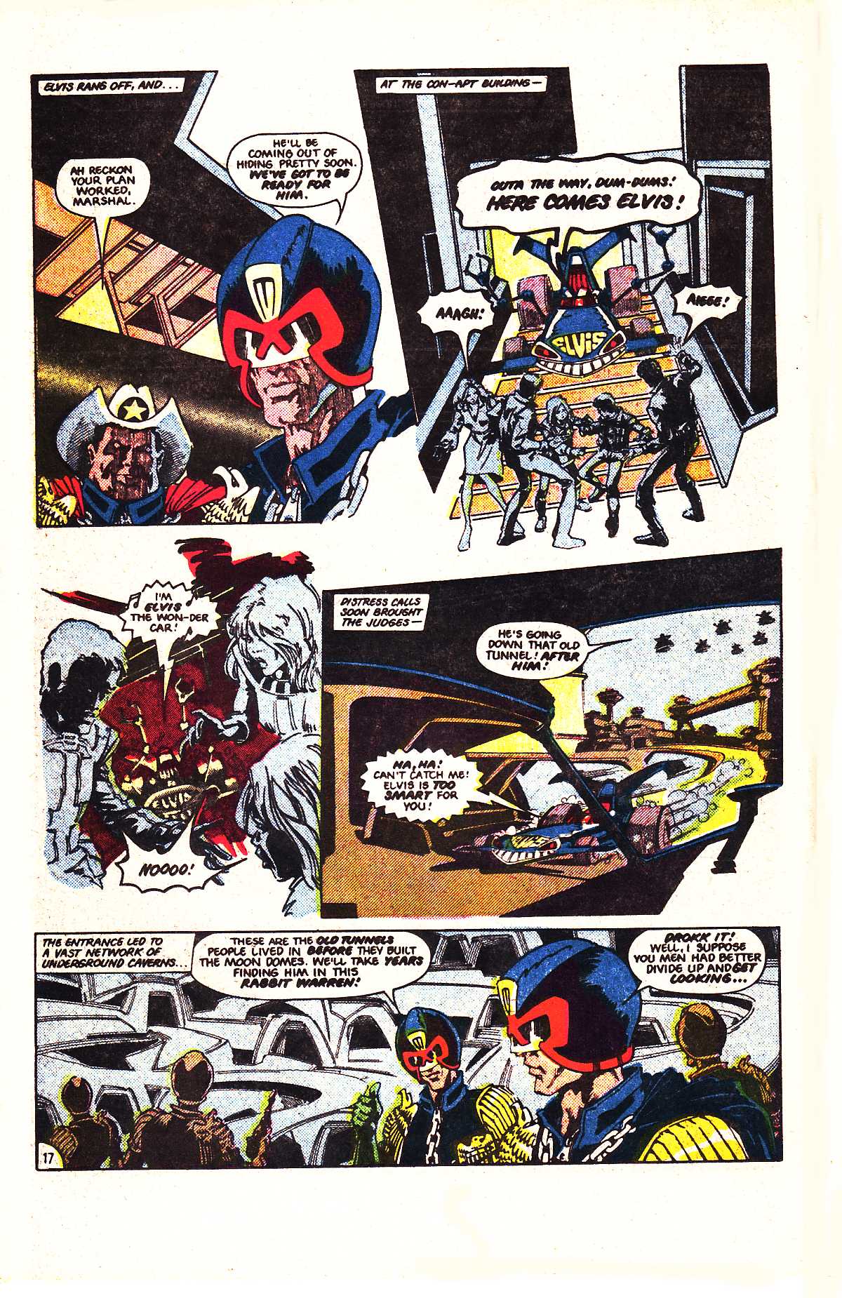 Read online Judge Dredd: The Early Cases comic -  Issue #6 - 23