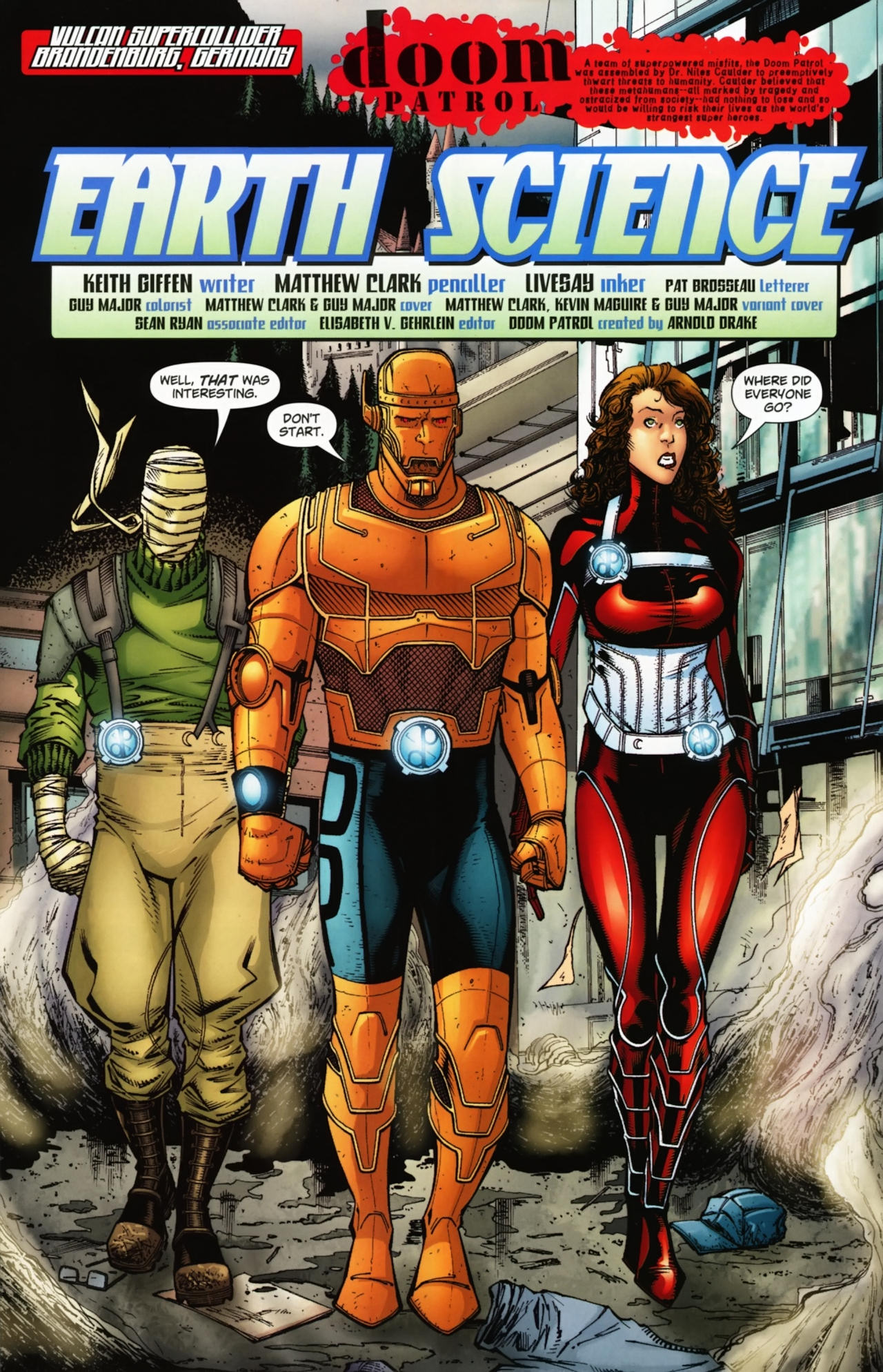Read online Doom Patrol (2009) comic -  Issue #3 - 3