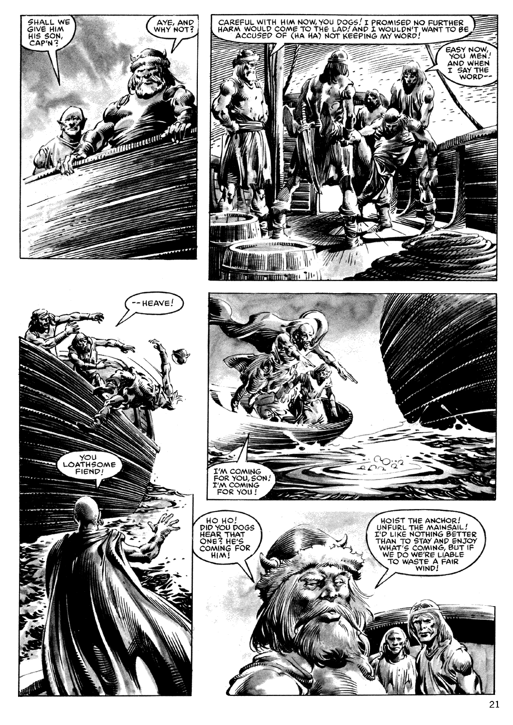 Read online The Savage Sword Of Conan comic -  Issue #101 - 21