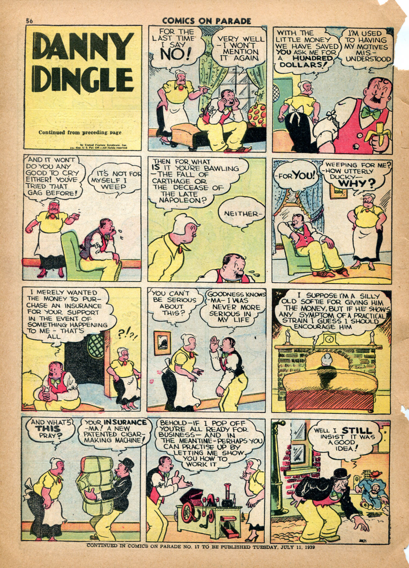 Read online Comics on Parade comic -  Issue #16 - 46