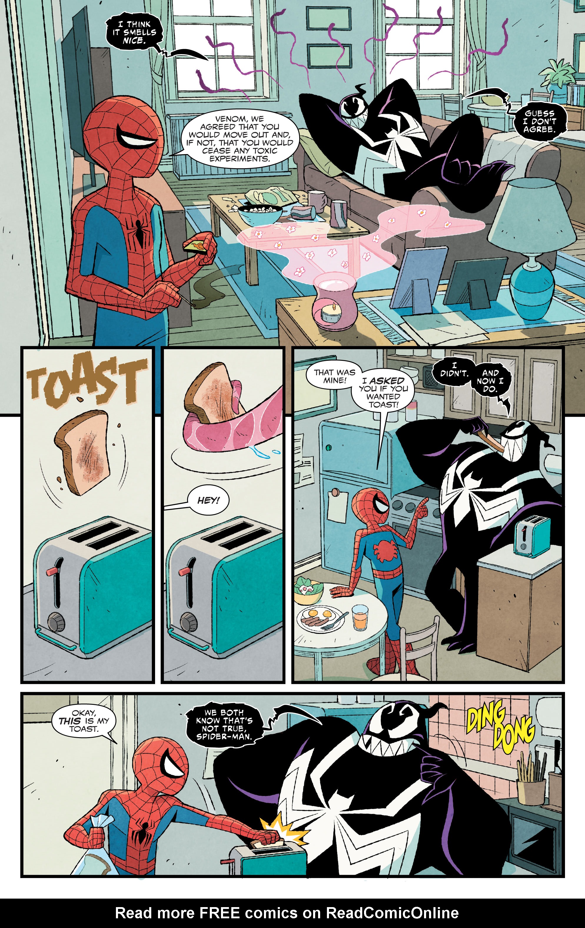 Read online Peter Parker And Miles Morales Spider-Men Double Trouble comic -  Issue #1 - 4