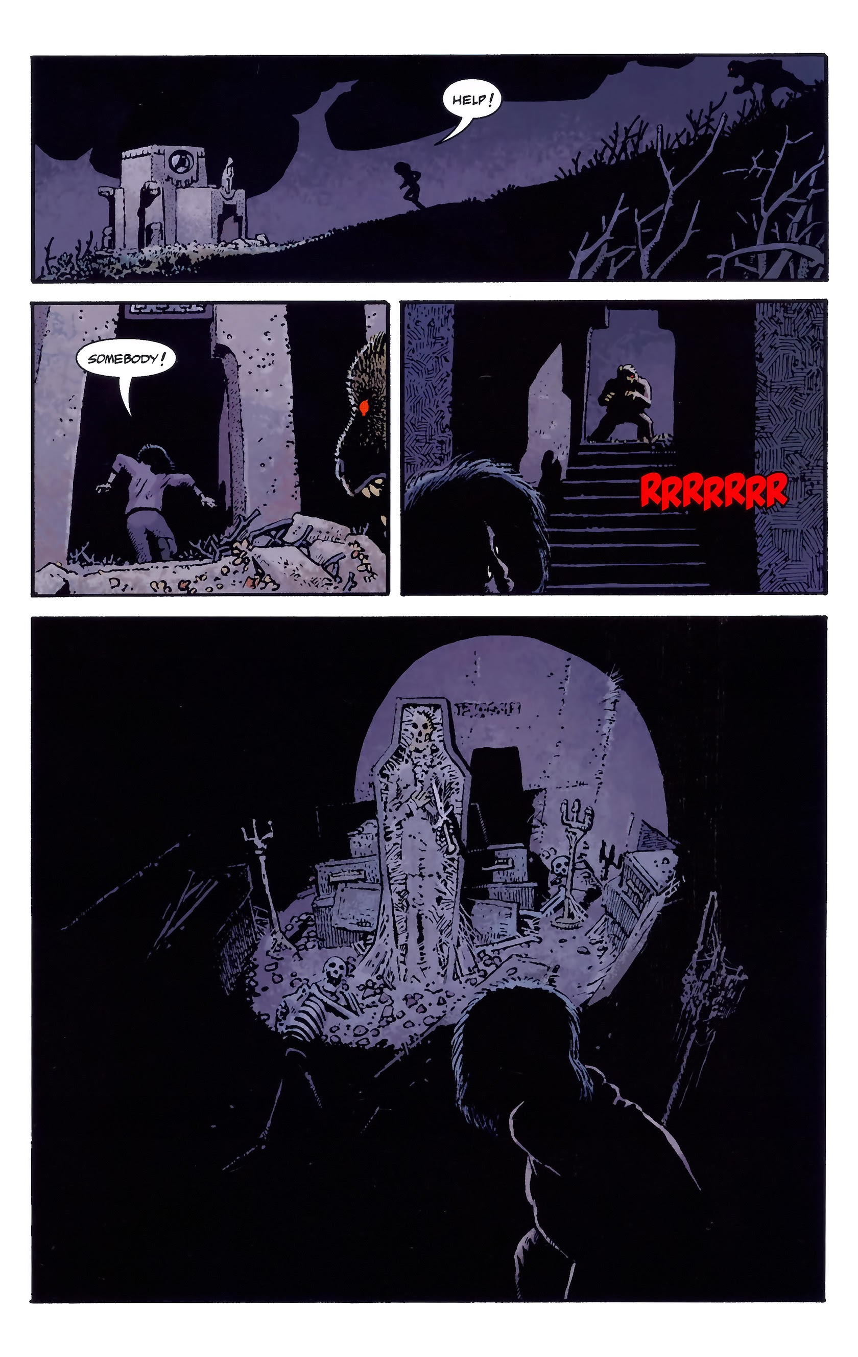 Read online Hellboy: House of the Living Dead comic -  Issue # TPB - 40