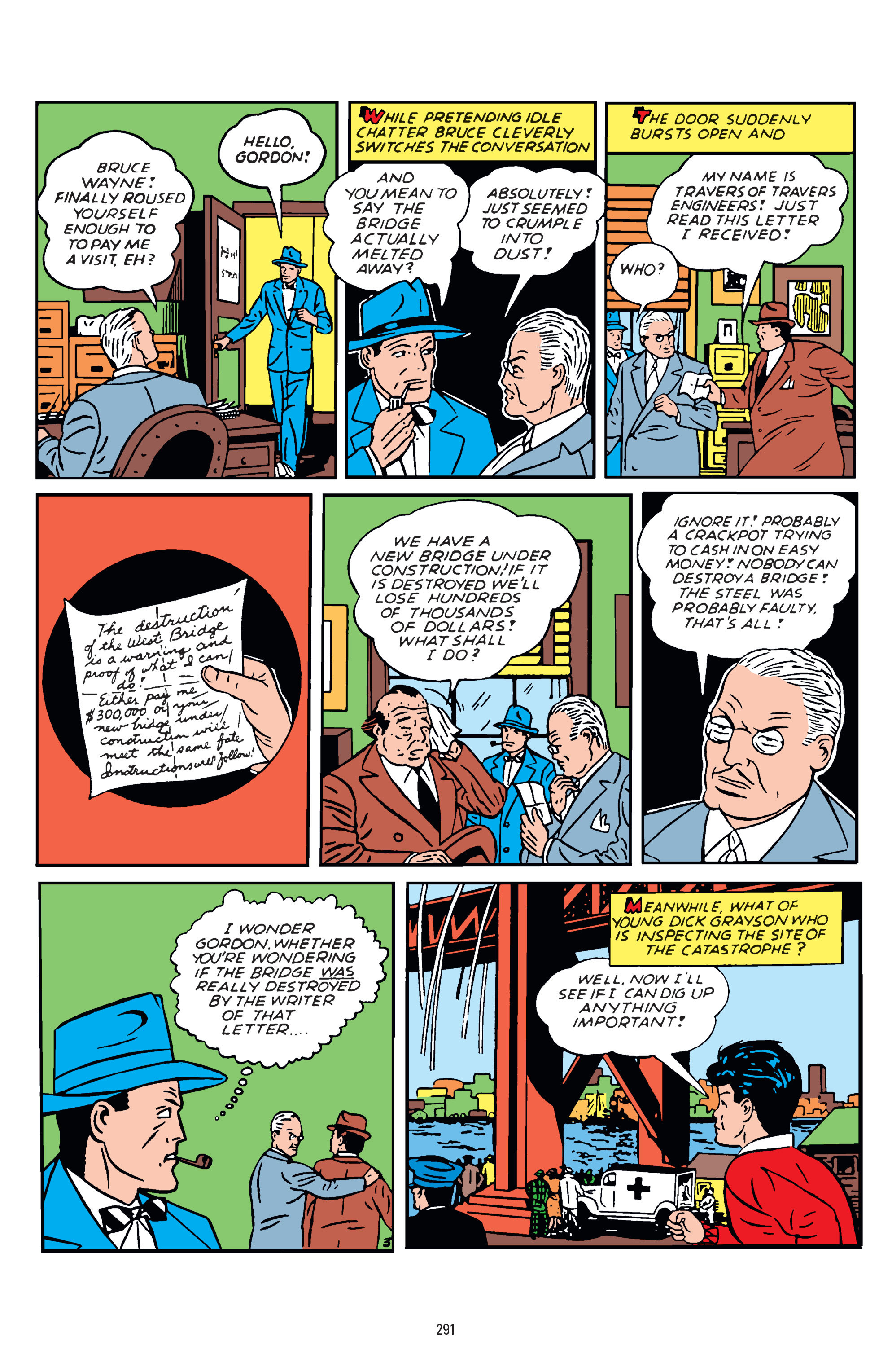 Read online Batman: The Golden Age Omnibus comic -  Issue # TPB 1 - 291