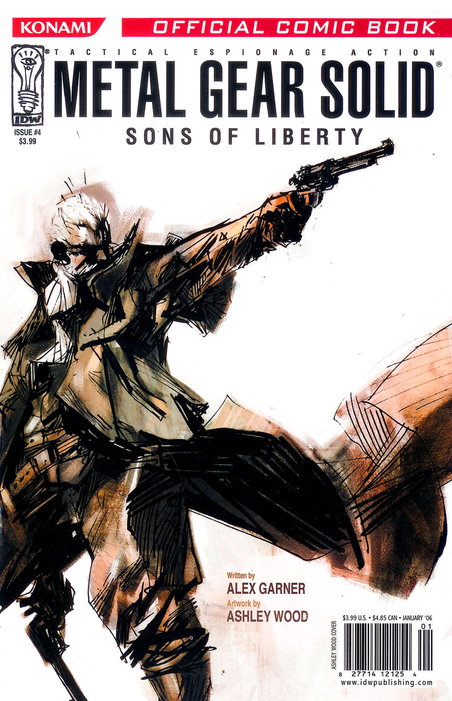 Read online Metal Gear Solid: Sons of Liberty comic -  Issue #4 - 2