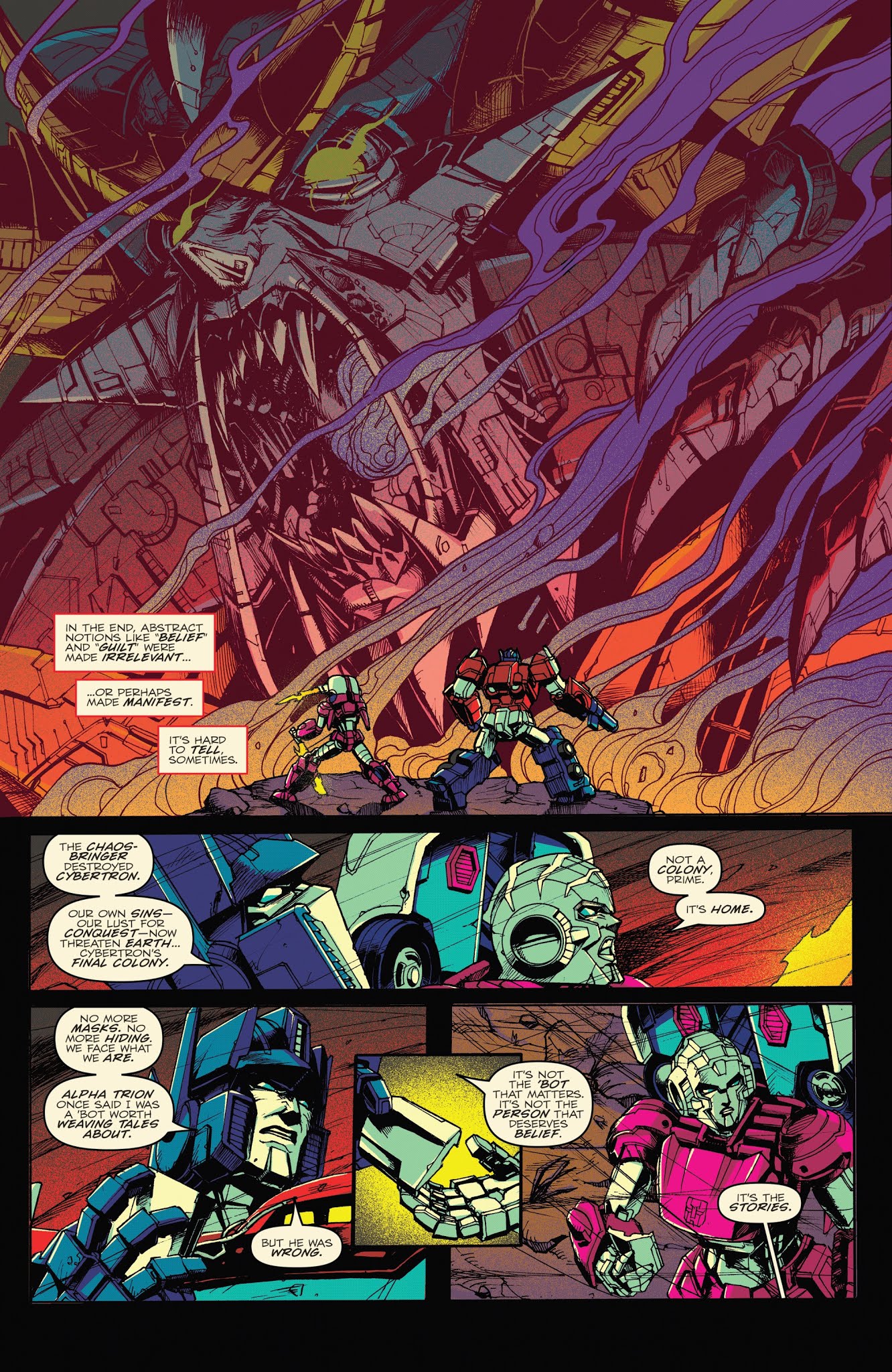 Read online Optimus Prime comic -  Issue #25 - 24