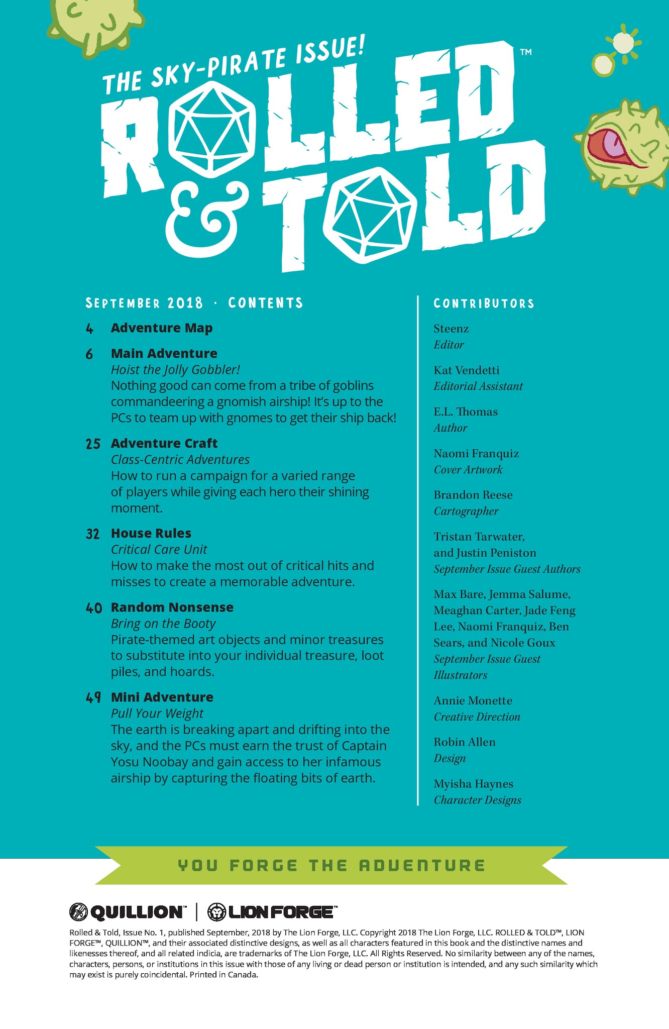 Read online Rolled & Told comic -  Issue #1 - 3