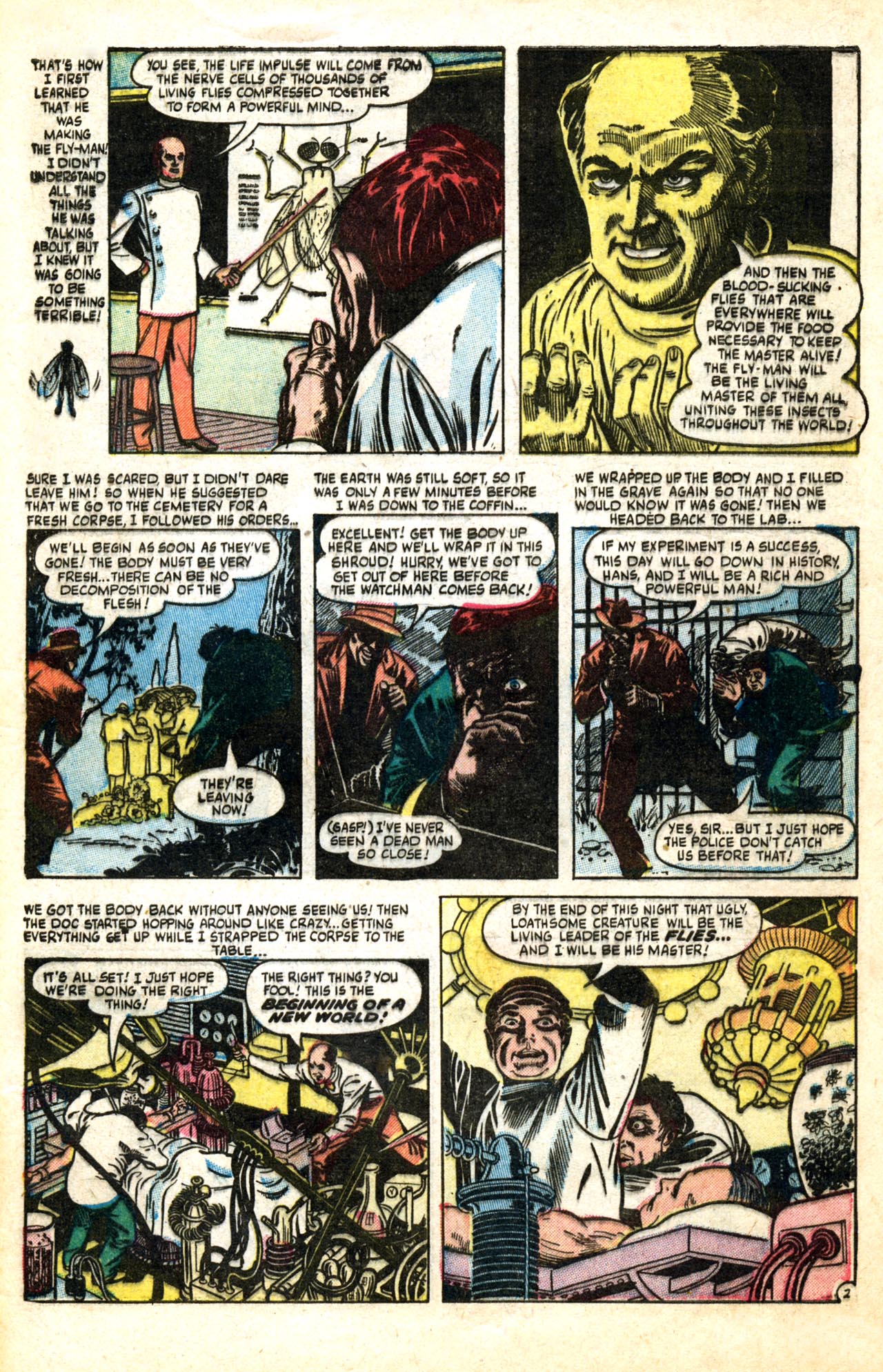 Read online Mystic (1951) comic -  Issue #29 - 29