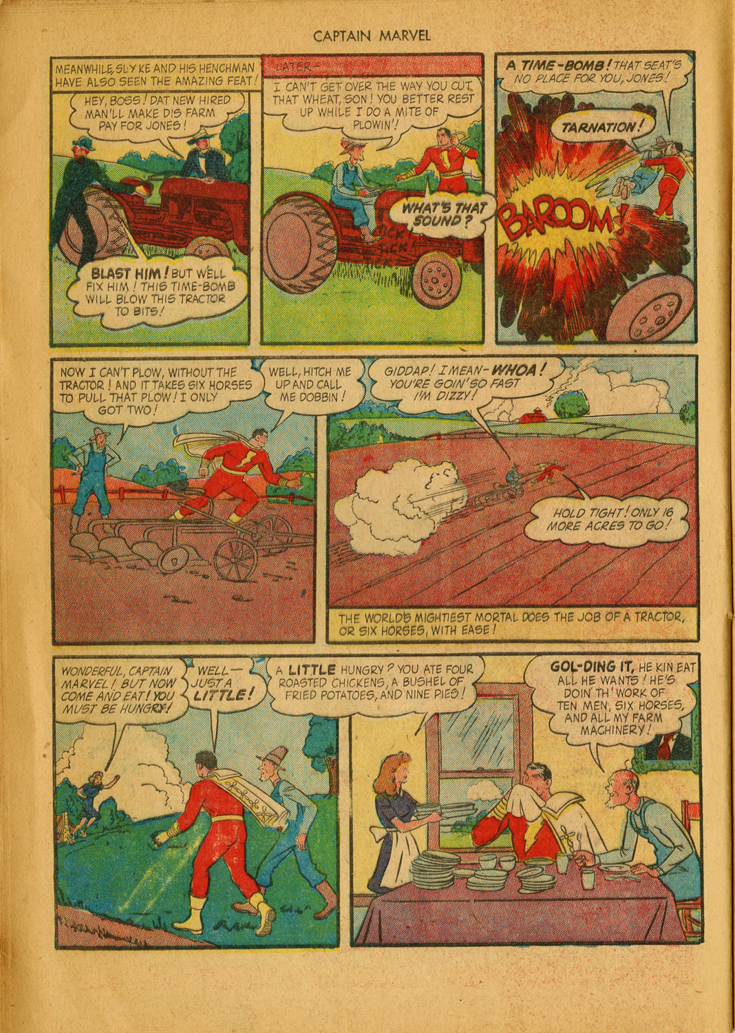 Read online Captain Marvel Adventures comic -  Issue #38 - 20