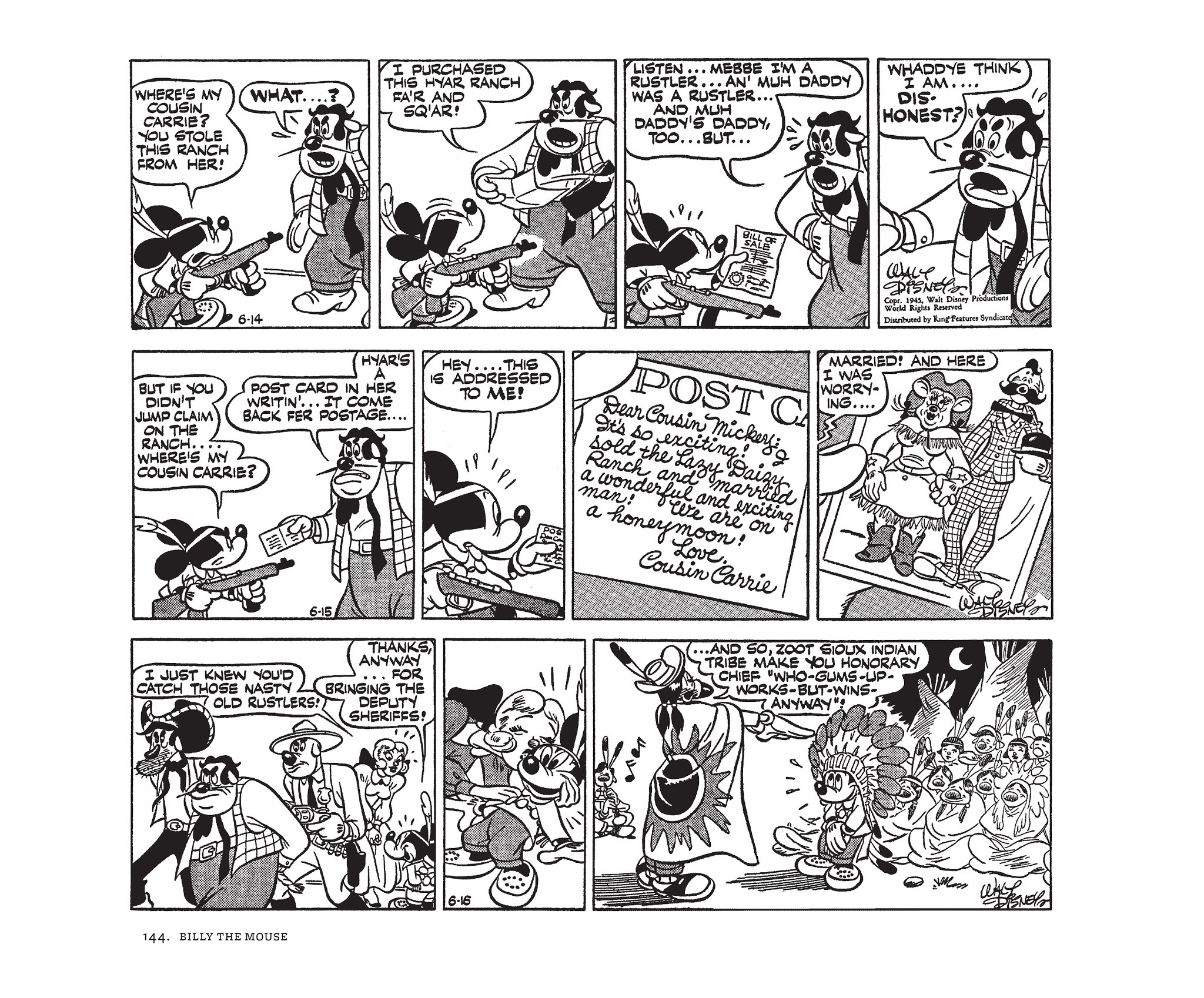 Read online Walt Disney's Mickey Mouse by Floyd Gottfredson comic -  Issue # TPB 8 (Part 2) - 44