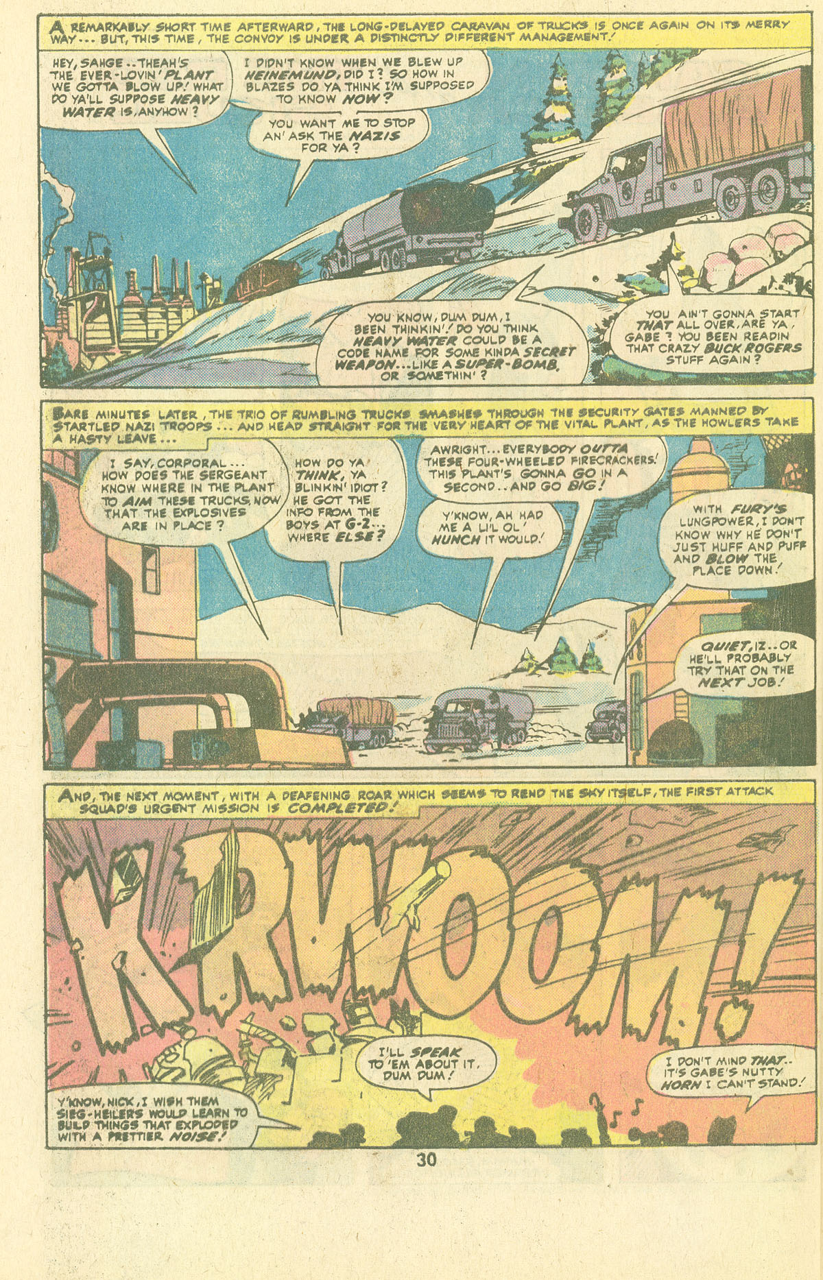Read online Sgt. Fury comic -  Issue #134 - 32