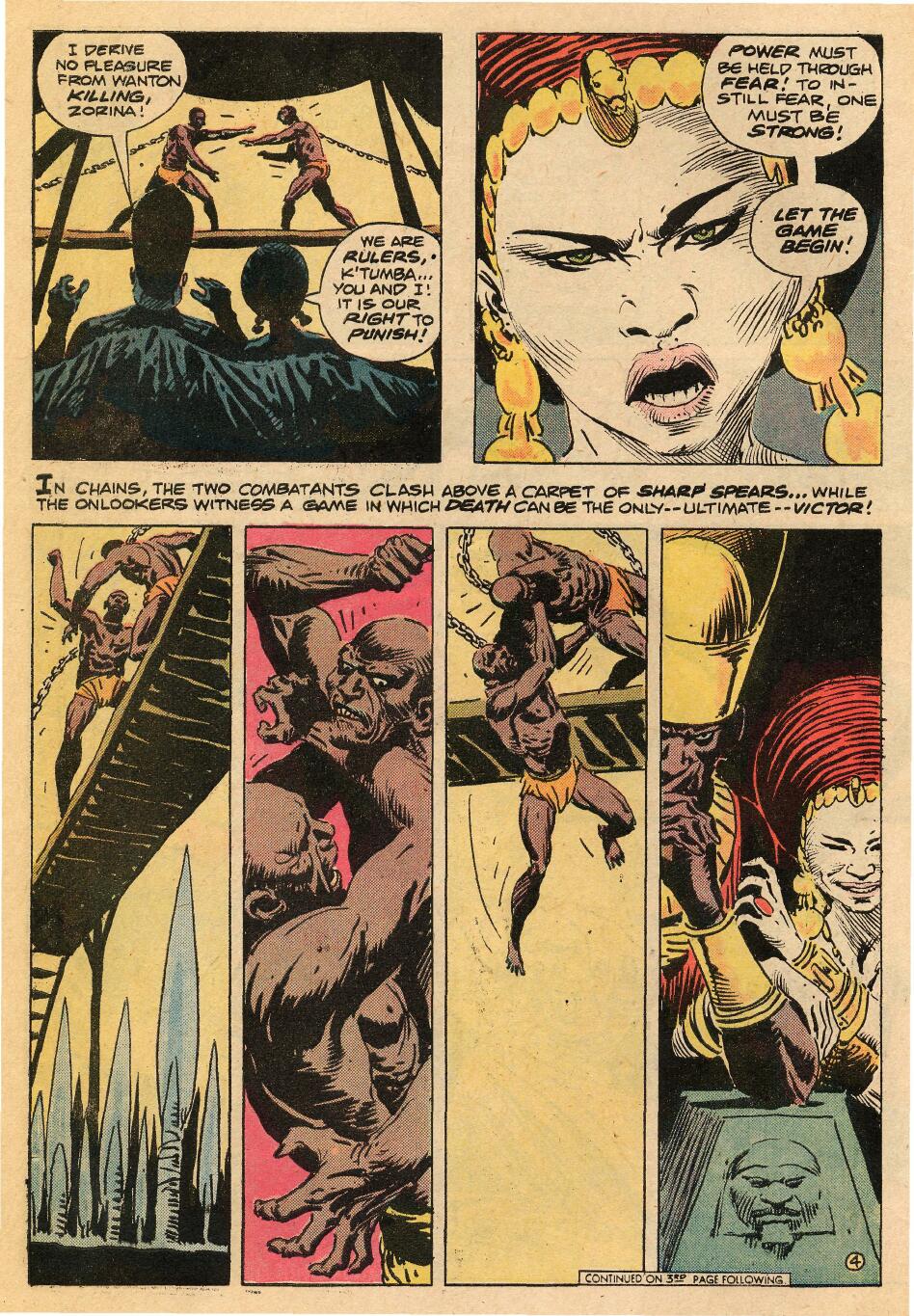 Read online Tarzan (1972) comic -  Issue #229 - 6
