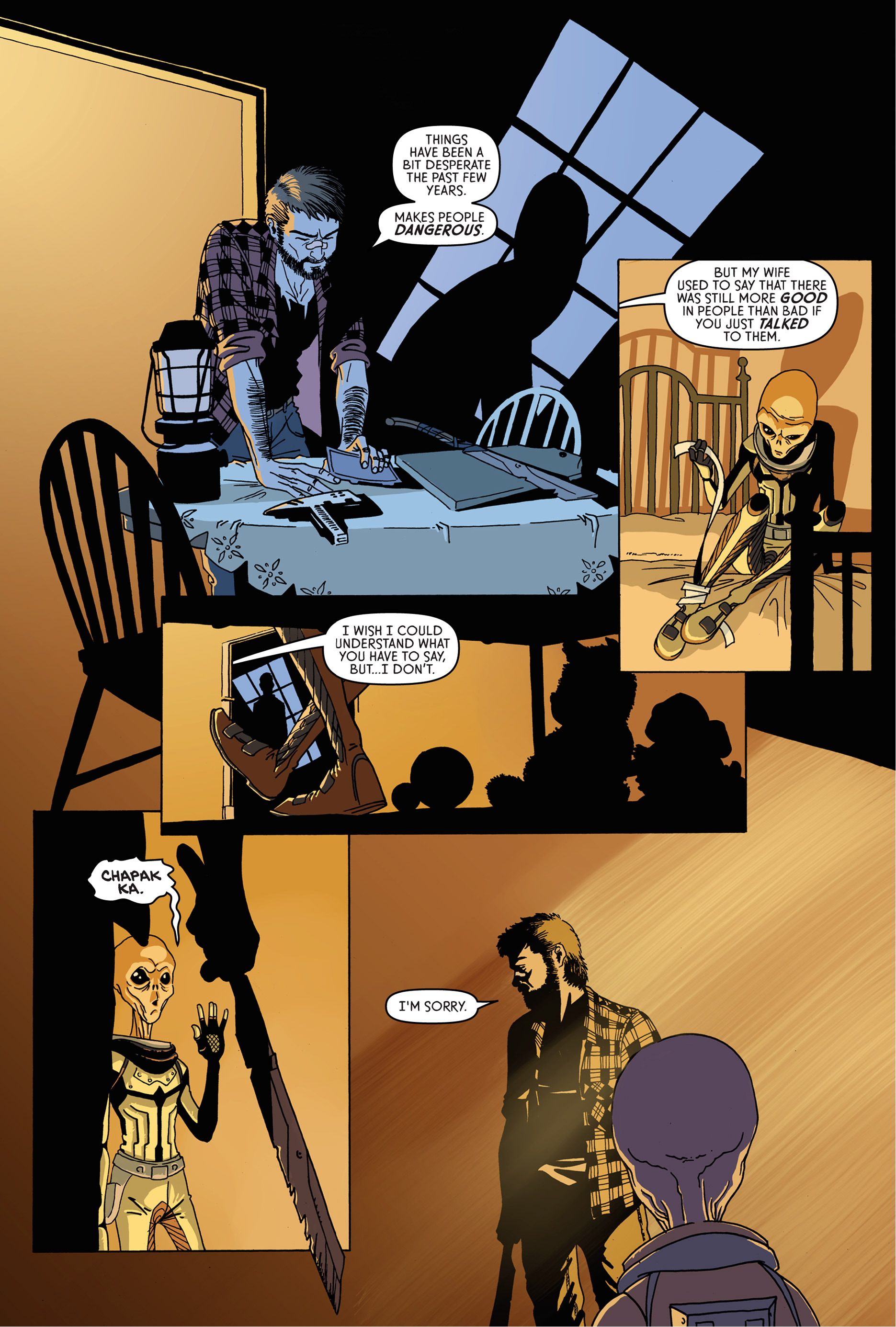 Read online Trespasser comic -  Issue #1 - 21