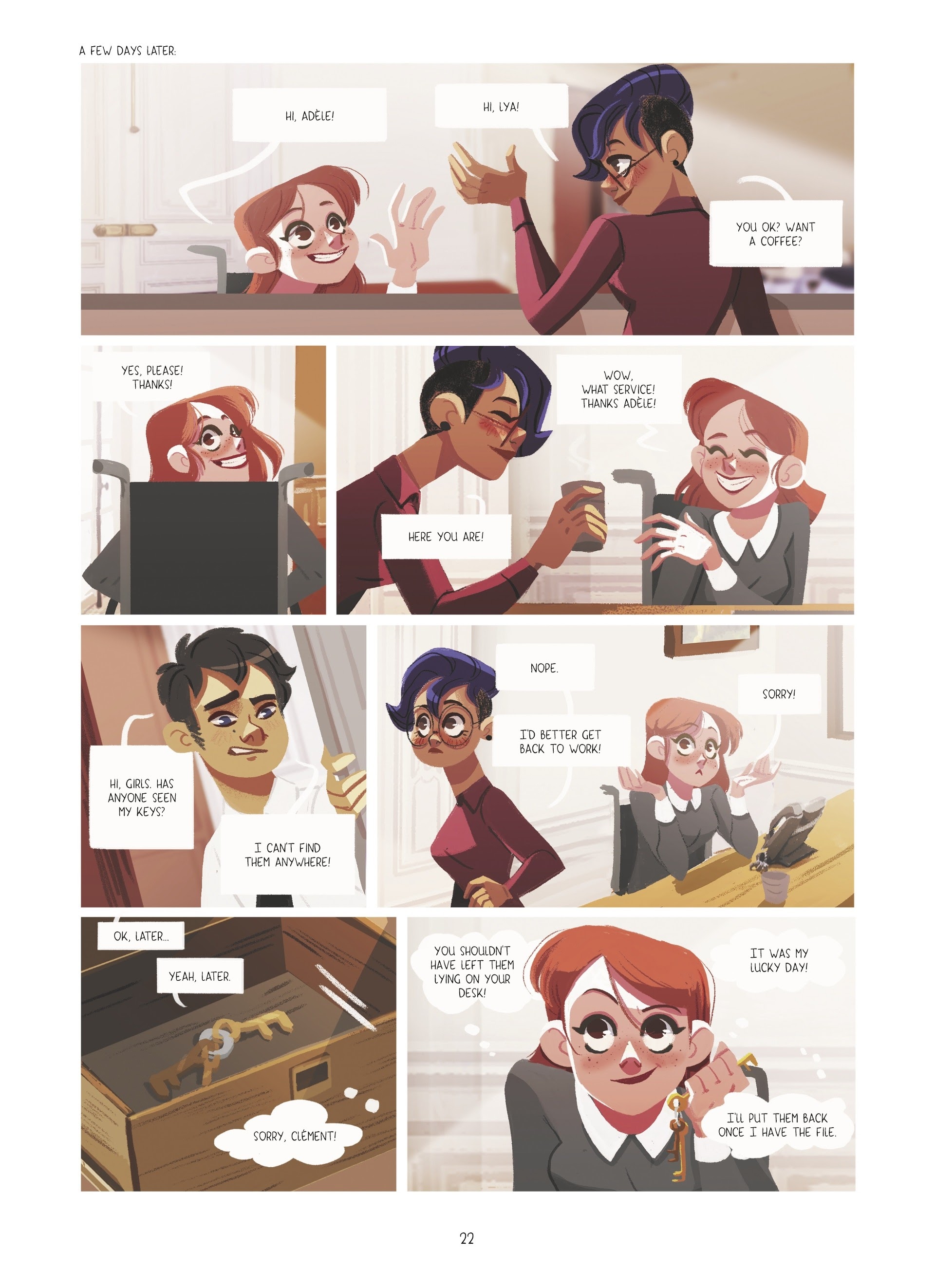 Read online Through Lya's Eyes comic -  Issue #1 - 22