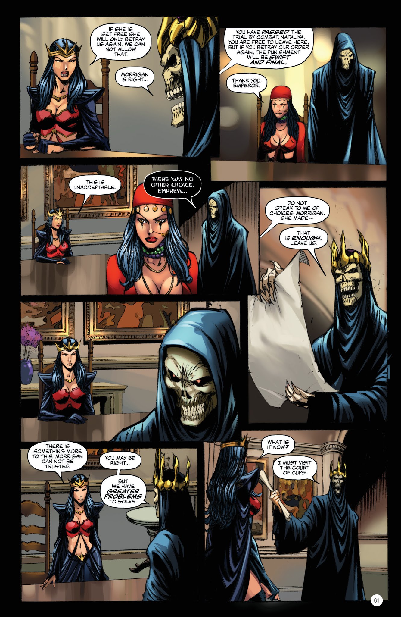 Read online Grimm Fairy Tales: Tarot comic -  Issue # _TPB (Part 1) - 62