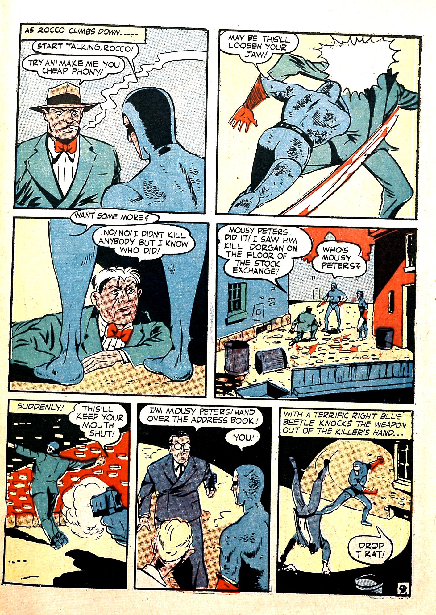 Read online The Blue Beetle comic -  Issue #18 - 59