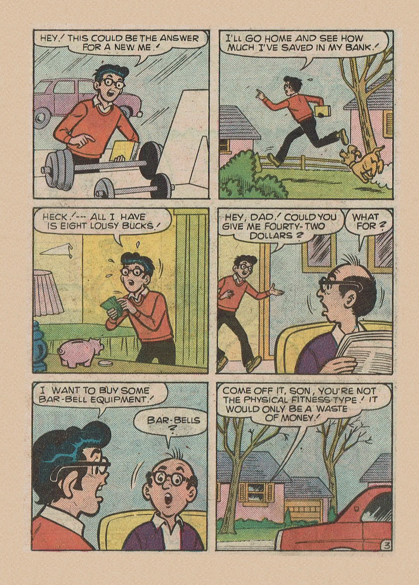 Read online Archie Annual Digest Magazine comic -  Issue #52 - 70