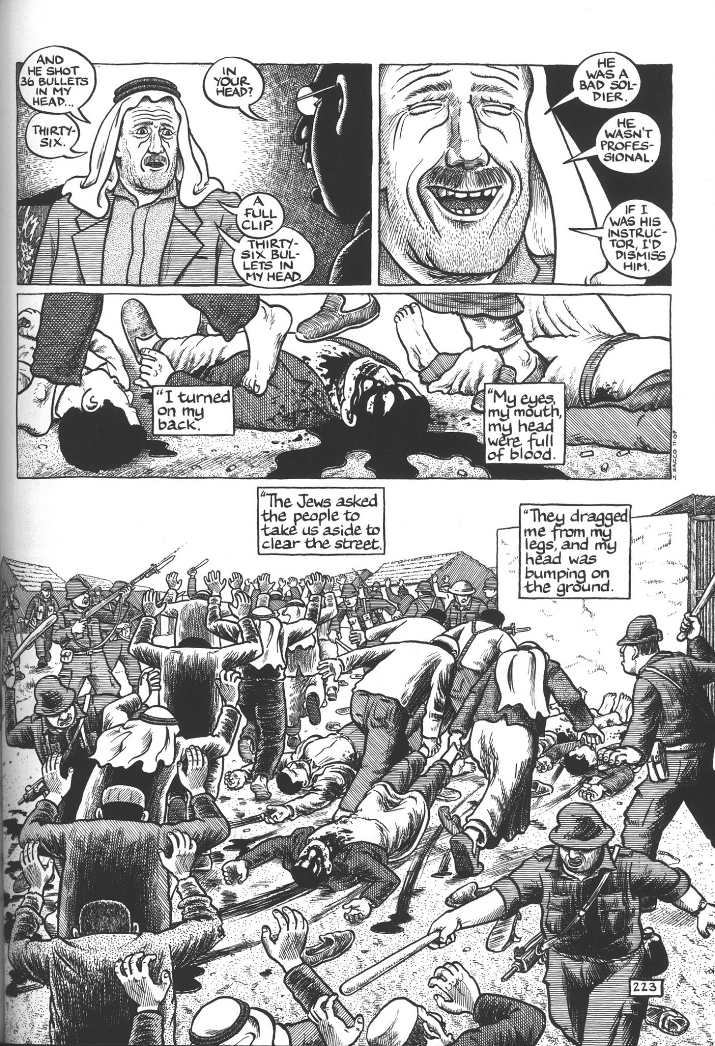 Read online Footnotes in Gaza comic -  Issue # TPB - 242