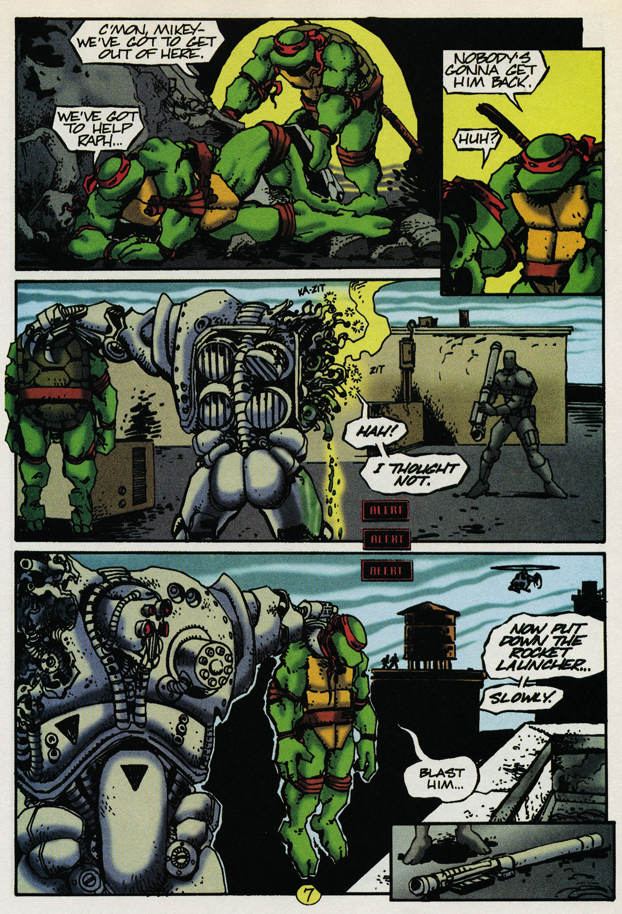 Read online Teenage Mutant Ninja Turtles (1993) comic -  Issue #8 - 9