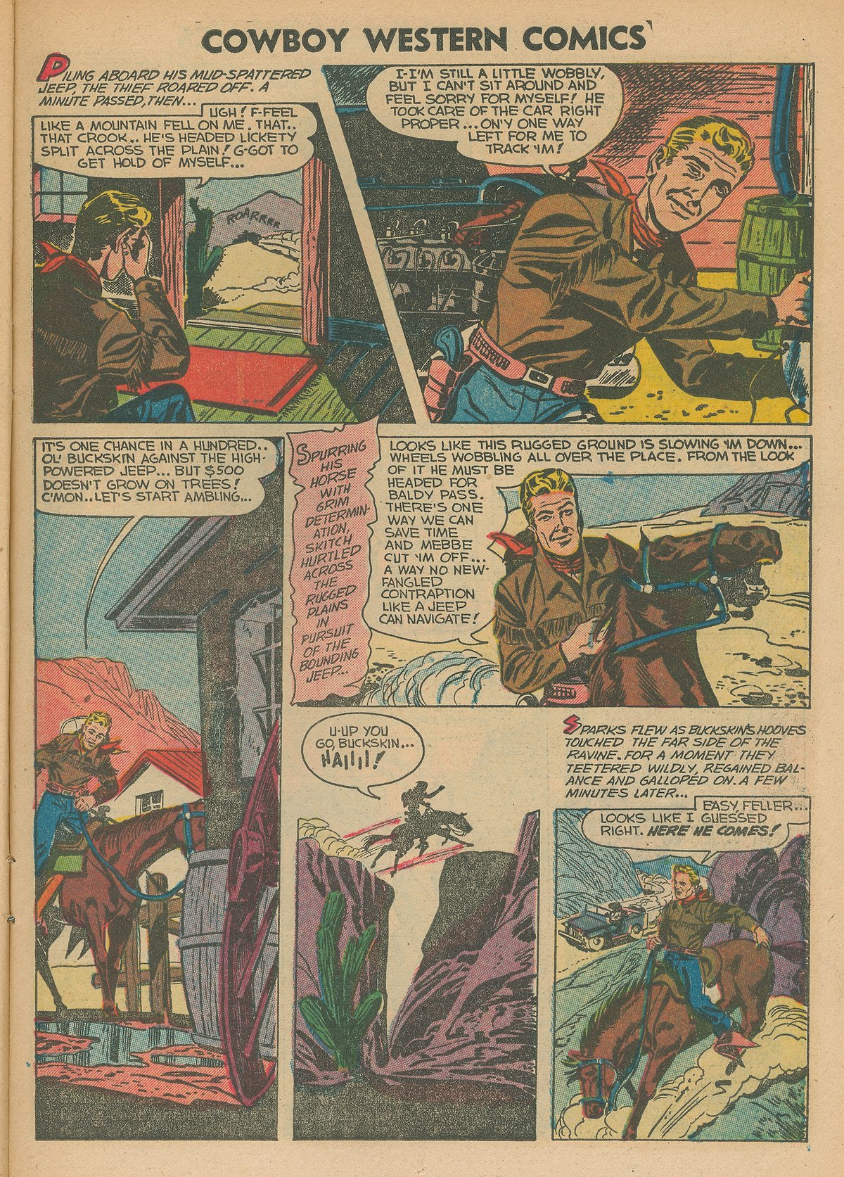 Read online Cowboy Western Comics (1954) comic -  Issue #48 - 11