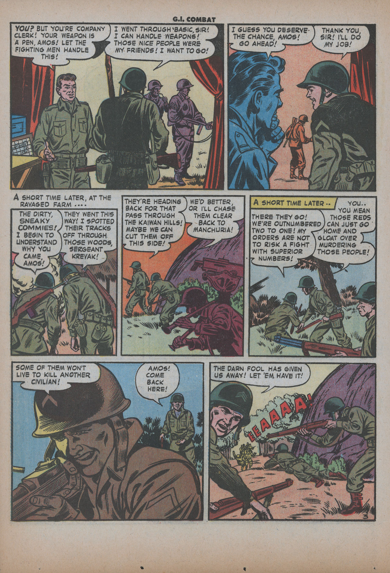 Read online G.I. Combat (1952) comic -  Issue #39 - 20