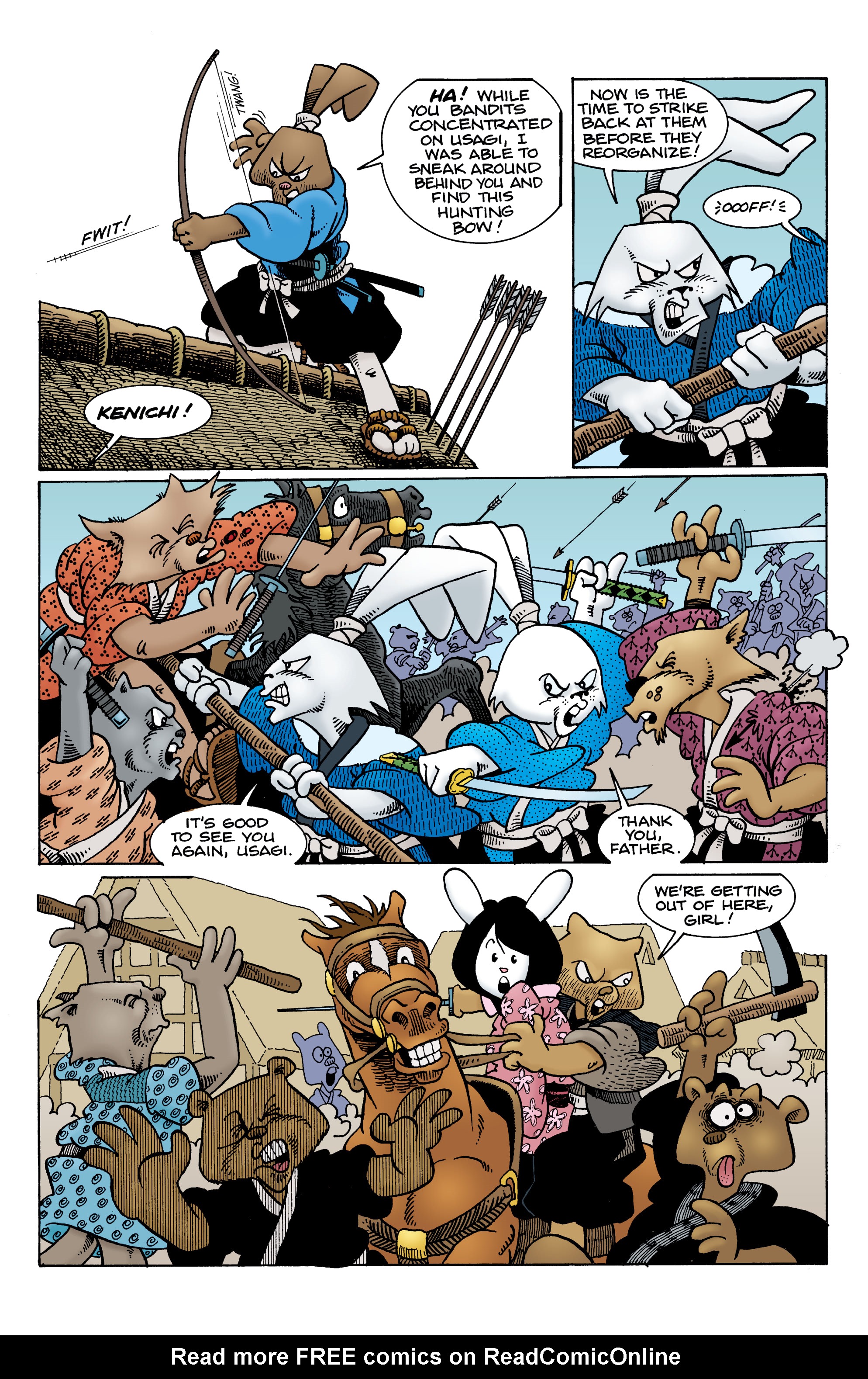 Read online Usagi Yojimbo Color Classics comic -  Issue #4 - 7