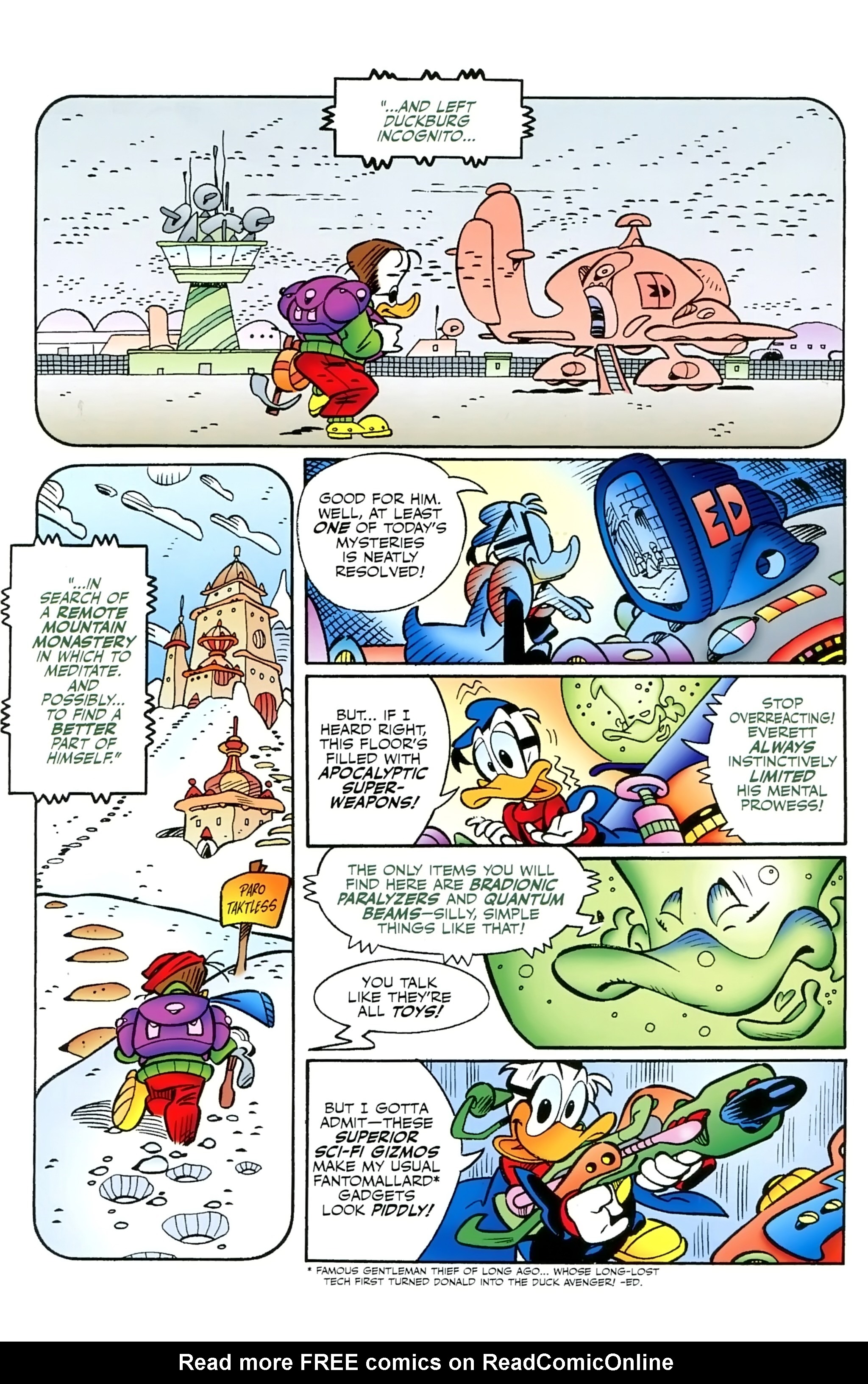 Read online Duck Avenger comic -  Issue #0 - 35