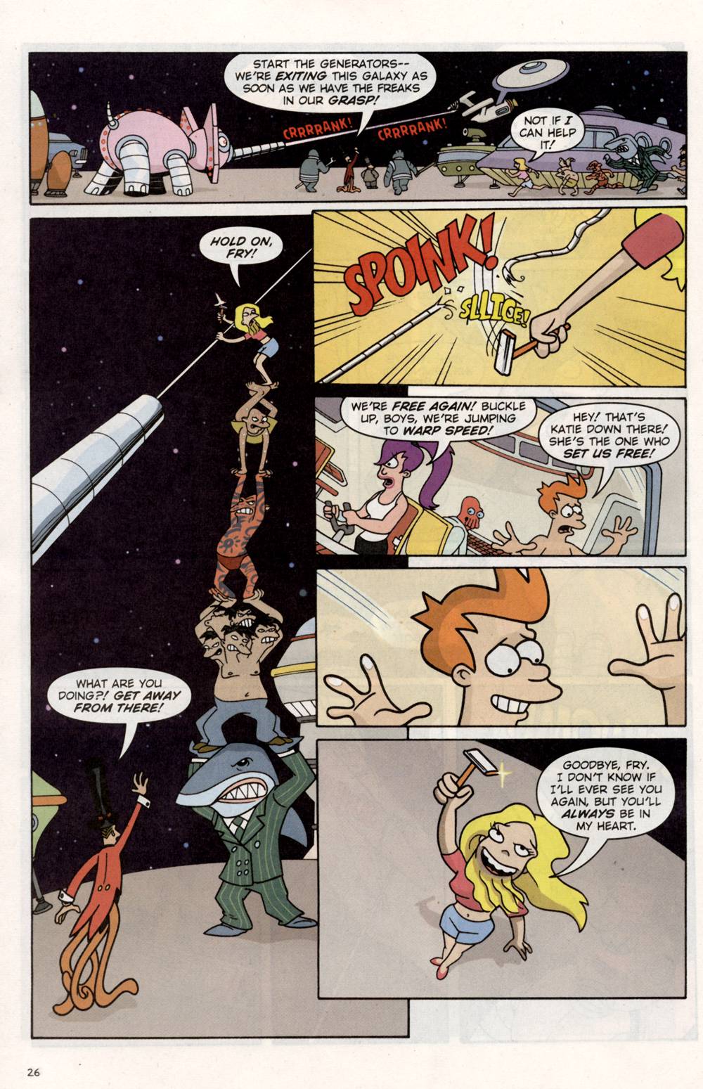 Read online Futurama Comics comic -  Issue #12 - 27