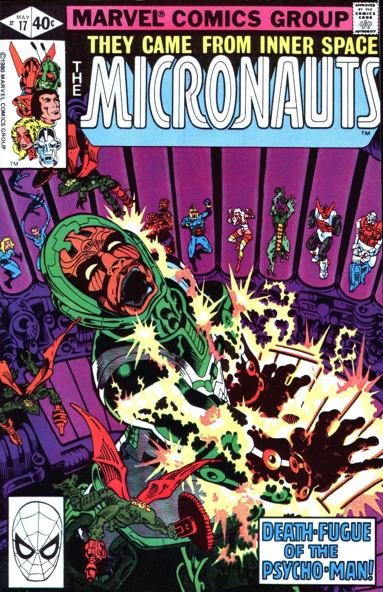 Read online Micronauts (1979) comic -  Issue #17 - 1