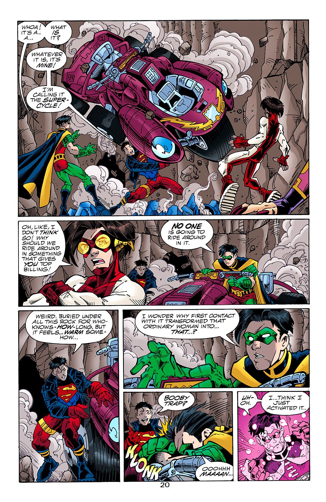 Read online Young Justice (1998) comic -  Issue #1 - 21