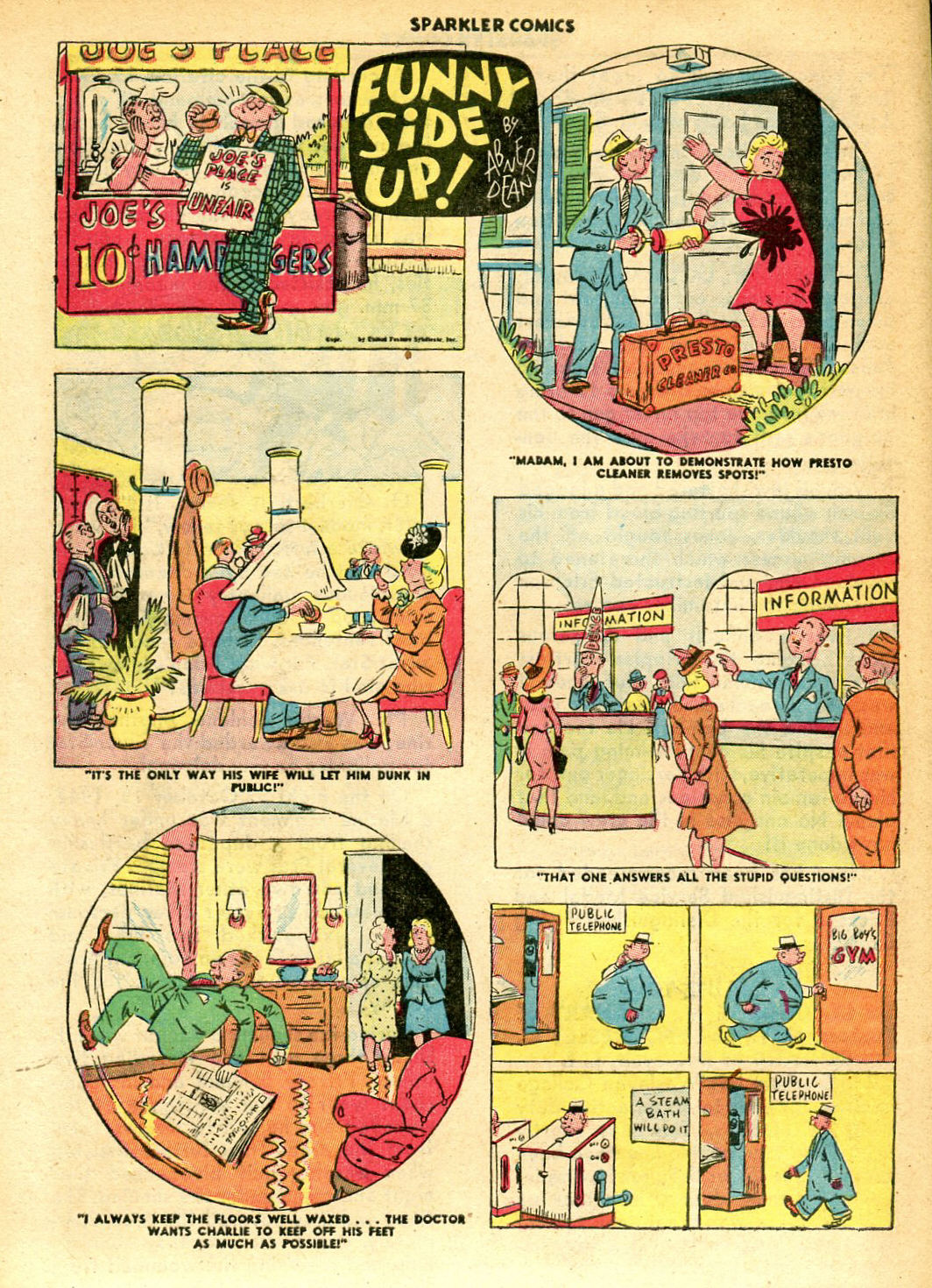 Read online Sparkler Comics comic -  Issue #26 - 48