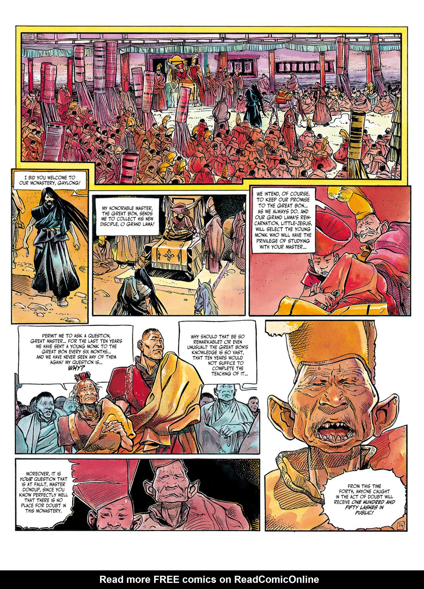 Read online The White Lama comic -  Issue #2 - 18