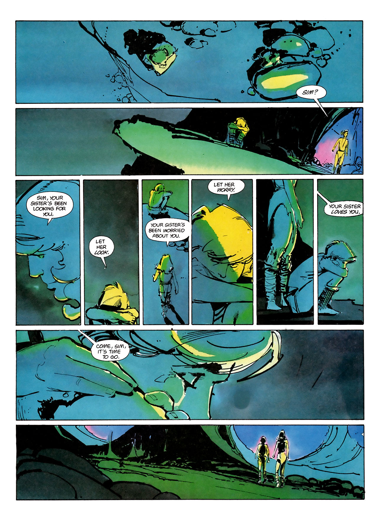 Read online Science Fiction Graphic Novel comic -  Issue #3 - 19