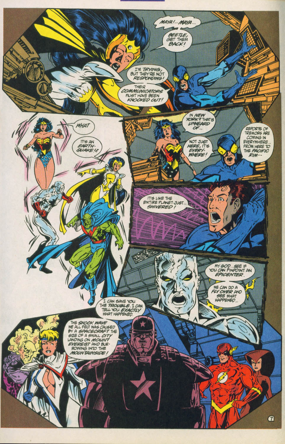 Read online Justice League America comic -  Issue #89 - 8