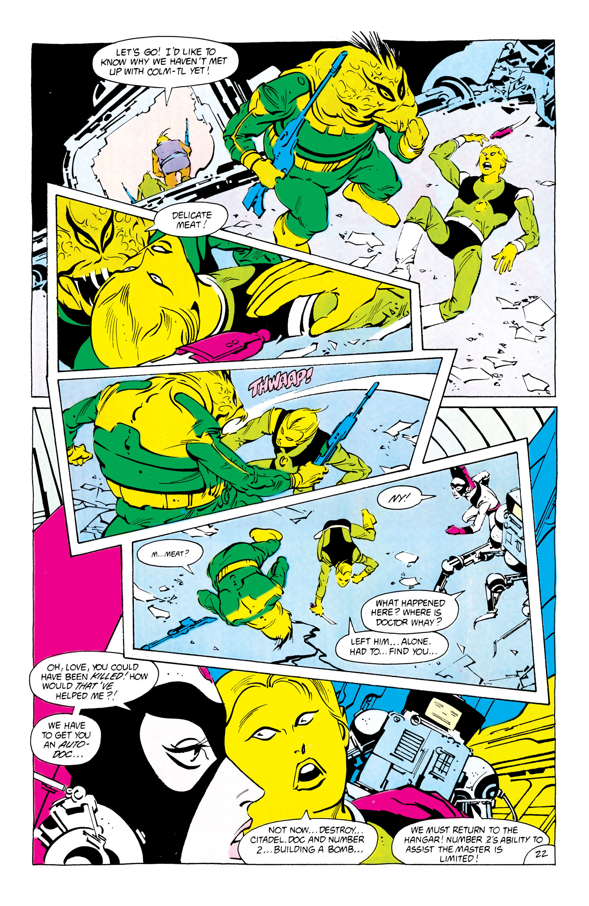 Read online The Omega Men (1983) comic -  Issue #21 - 23