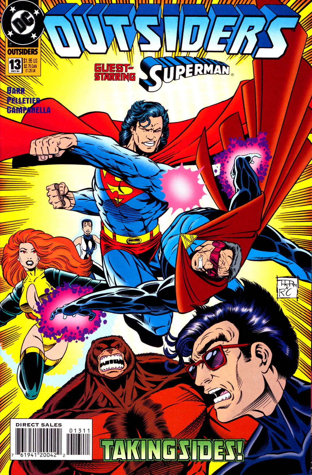 Read online Outsiders (1993) comic -  Issue #13 - 1