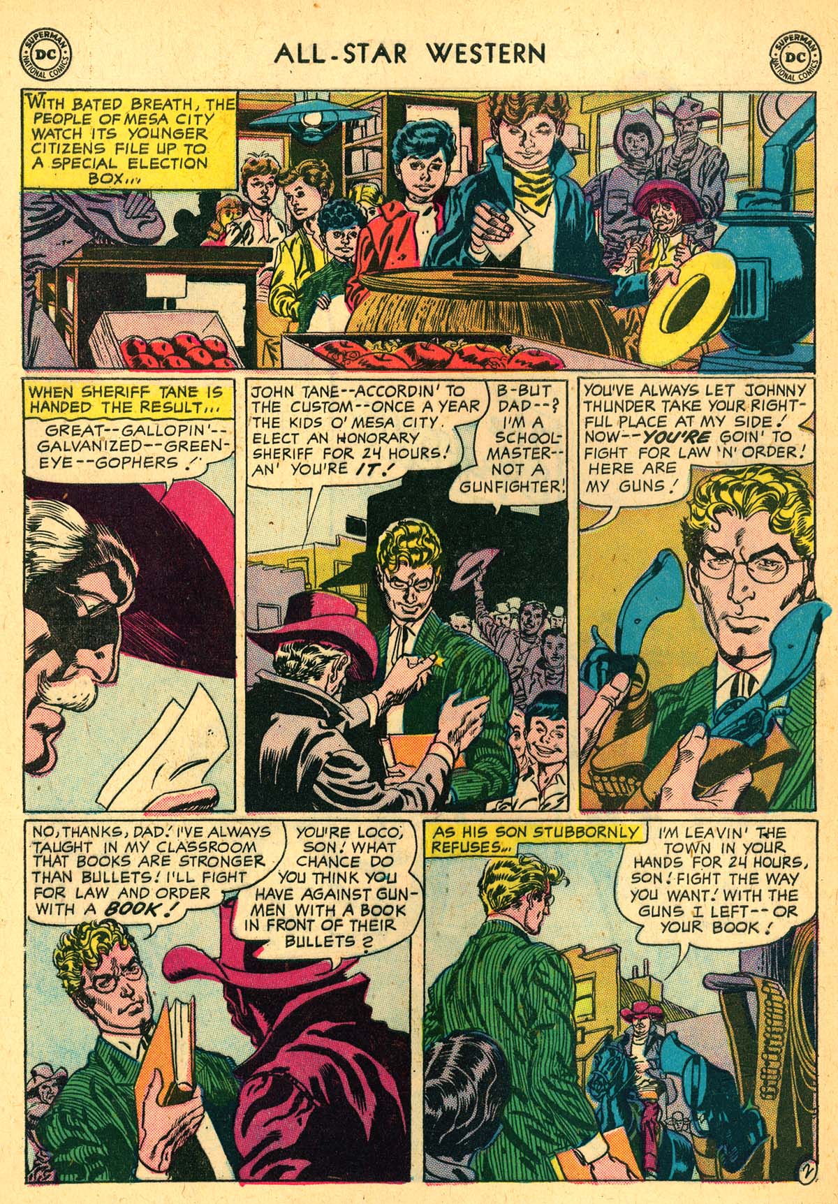Read online All-Star Western (1951) comic -  Issue #96 - 28