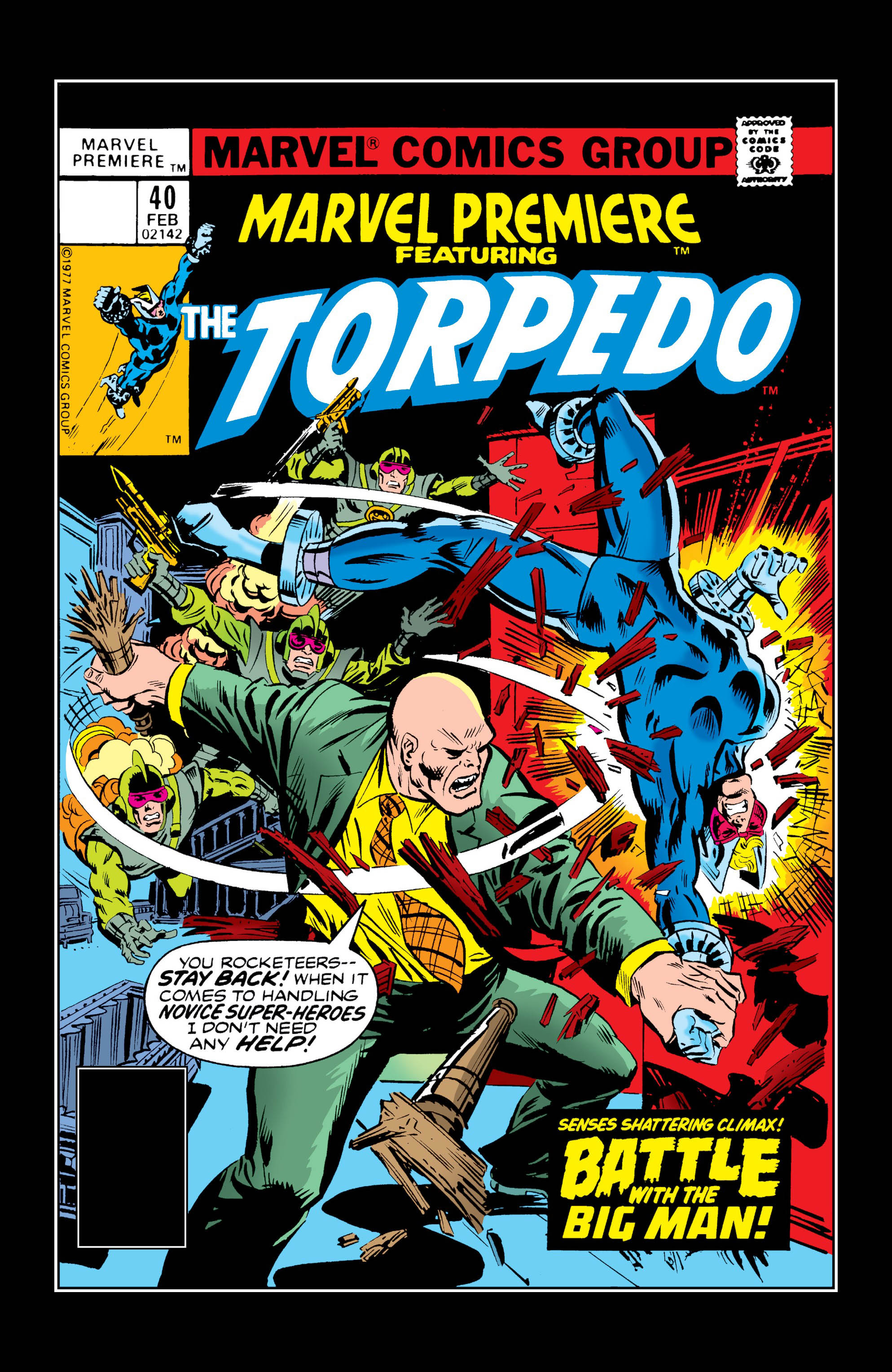 Read online Marvel Premiere comic -  Issue #40 - 1