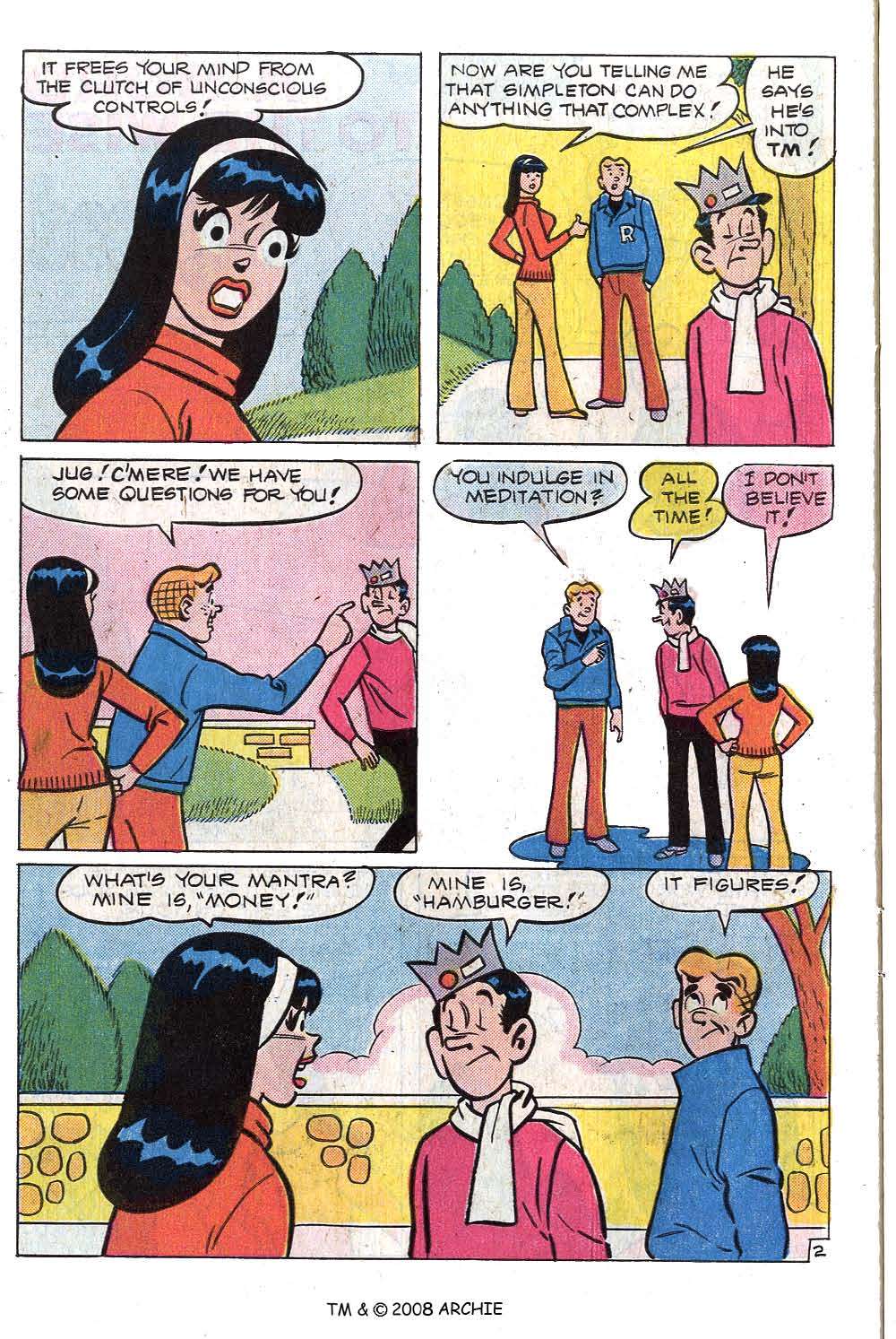Read online Jughead (1965) comic -  Issue #262 - 30