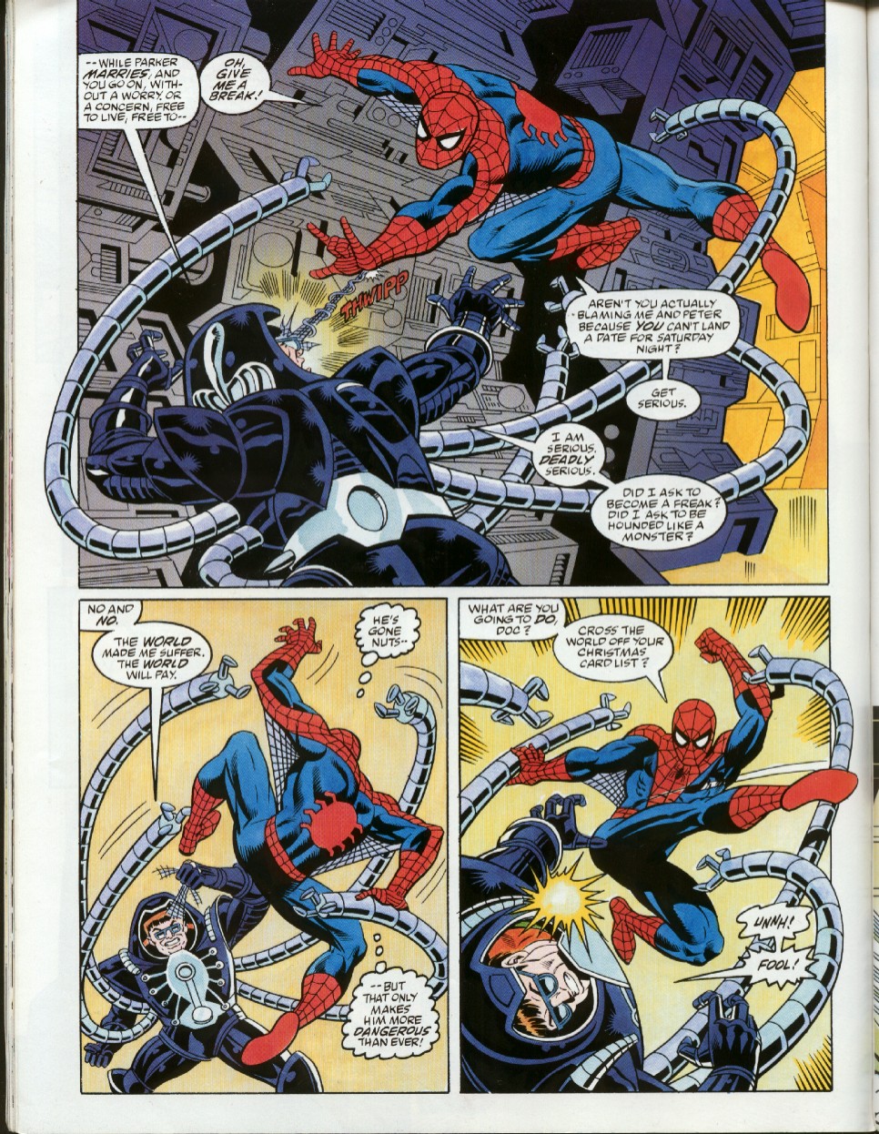 Read online Marvel Graphic Novel comic -  Issue #46 - Spider-Man - Parallel Lives - 56