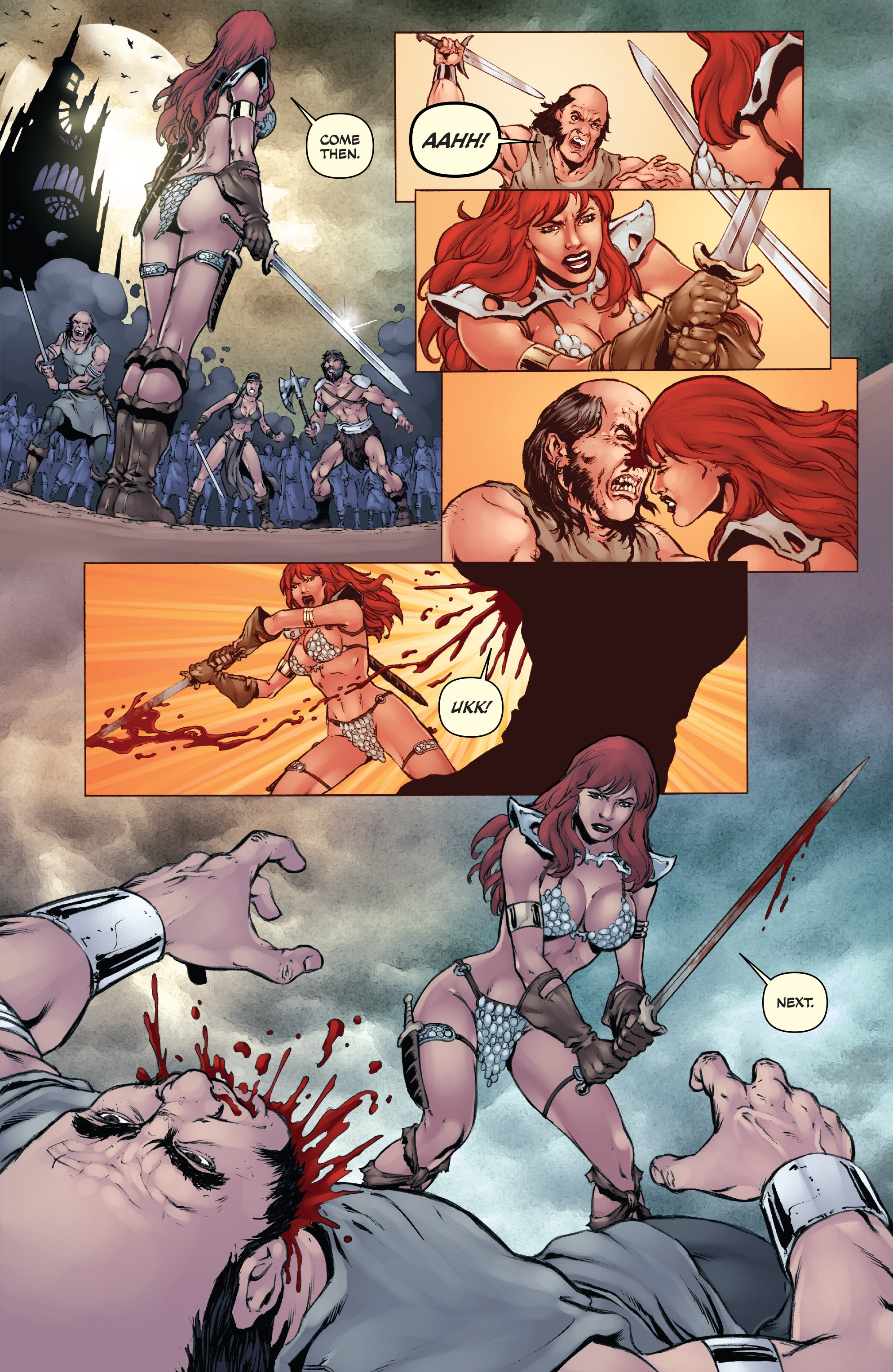Read online Red Sonja: The Black Tower comic -  Issue #1 - 14