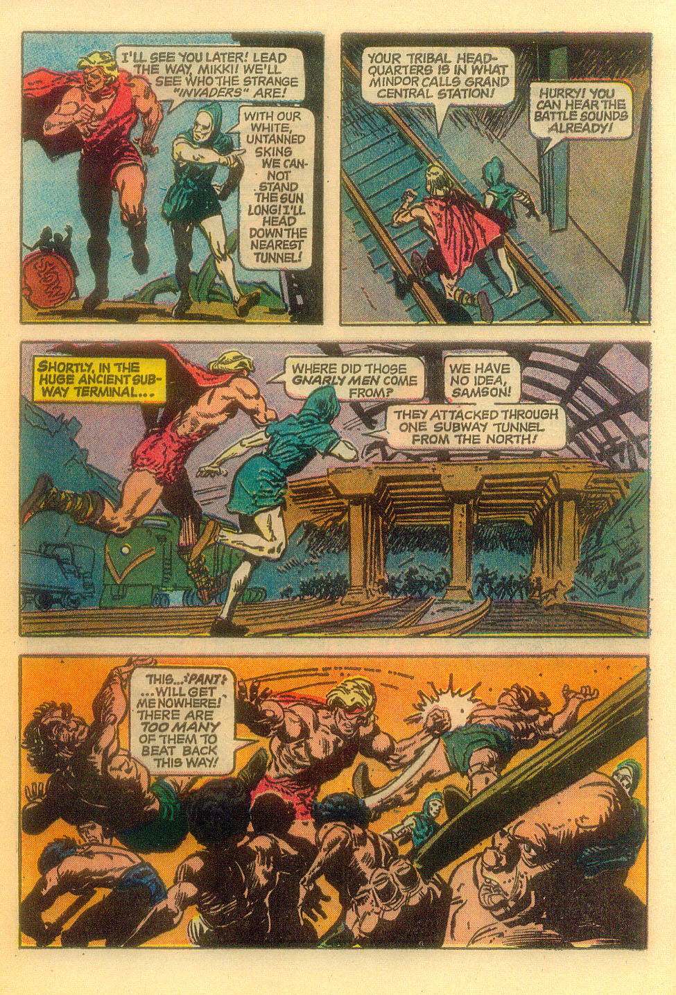 Read online Mighty Samson (1964) comic -  Issue #16 - 6