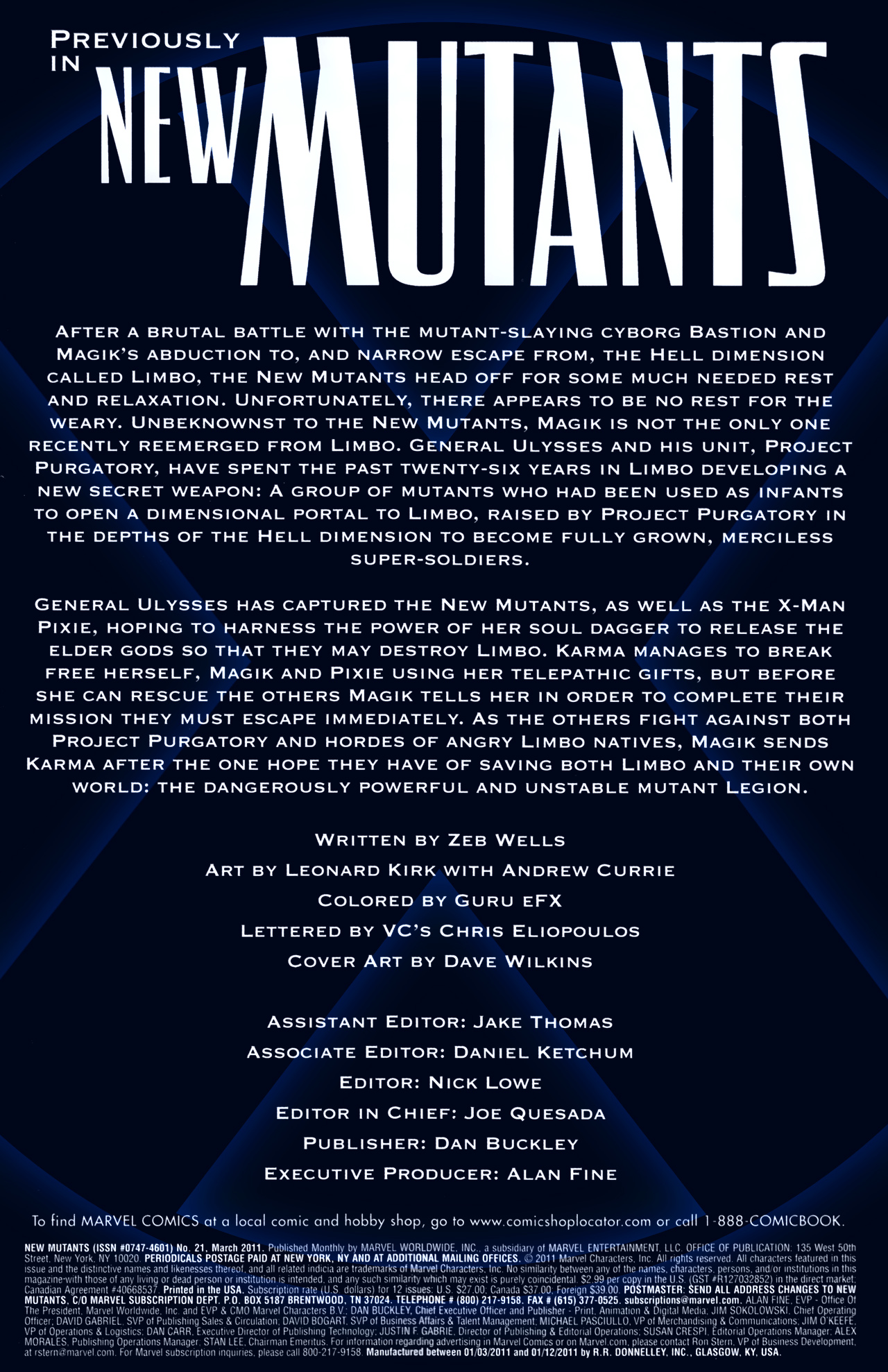 New Mutants (2009) Issue #21 #21 - English 2