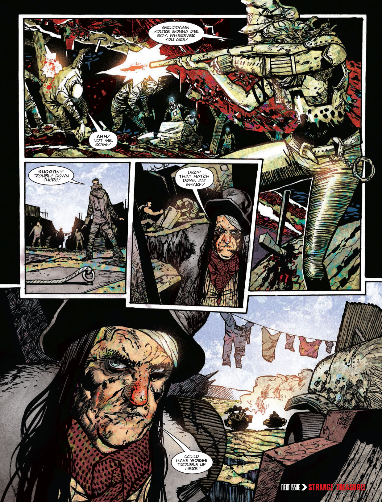 Read online Judge Dredd Megazine (Vol. 5) comic -  Issue #351 - 14