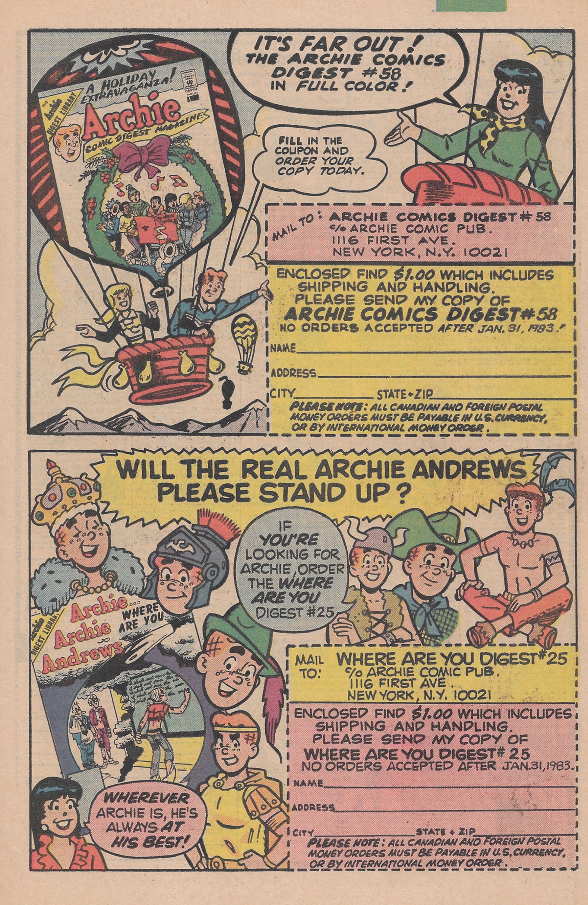 Read online Archie's TV Laugh-Out comic -  Issue #88 - 27